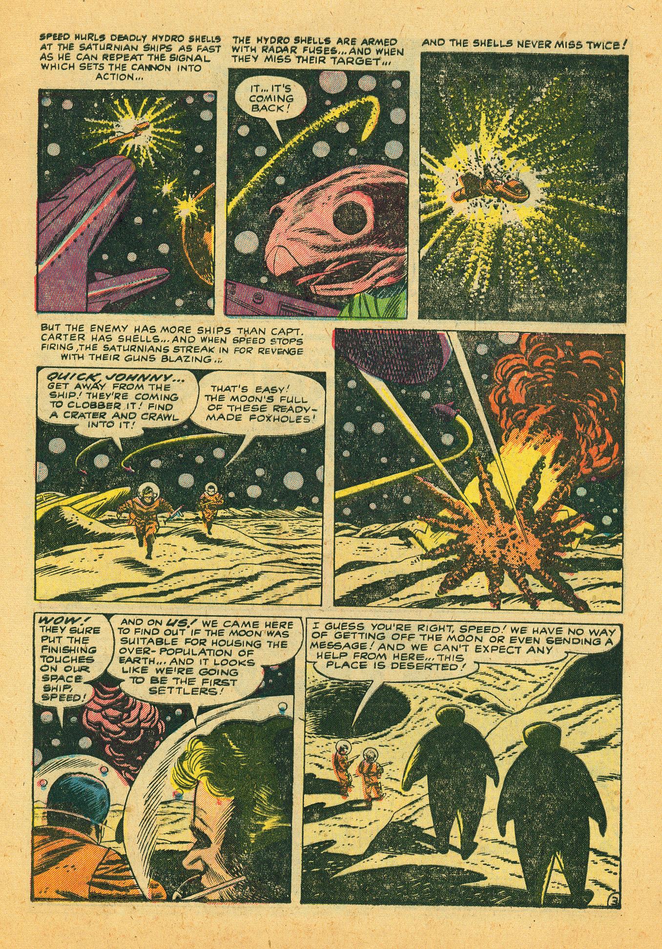 Read online Speed Carter, Spaceman comic -  Issue #4 - 5