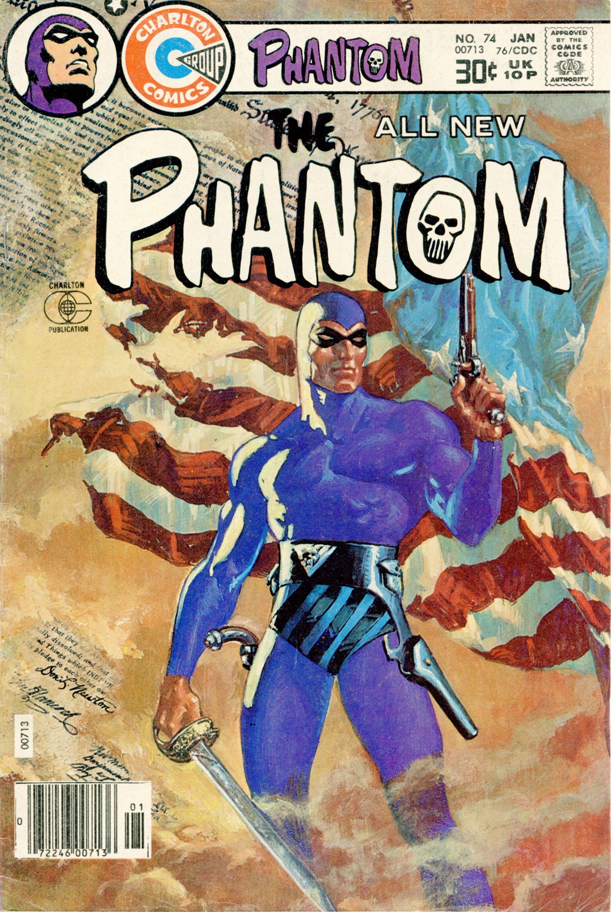 Read online The Phantom (1969) comic -  Issue #74 - 1