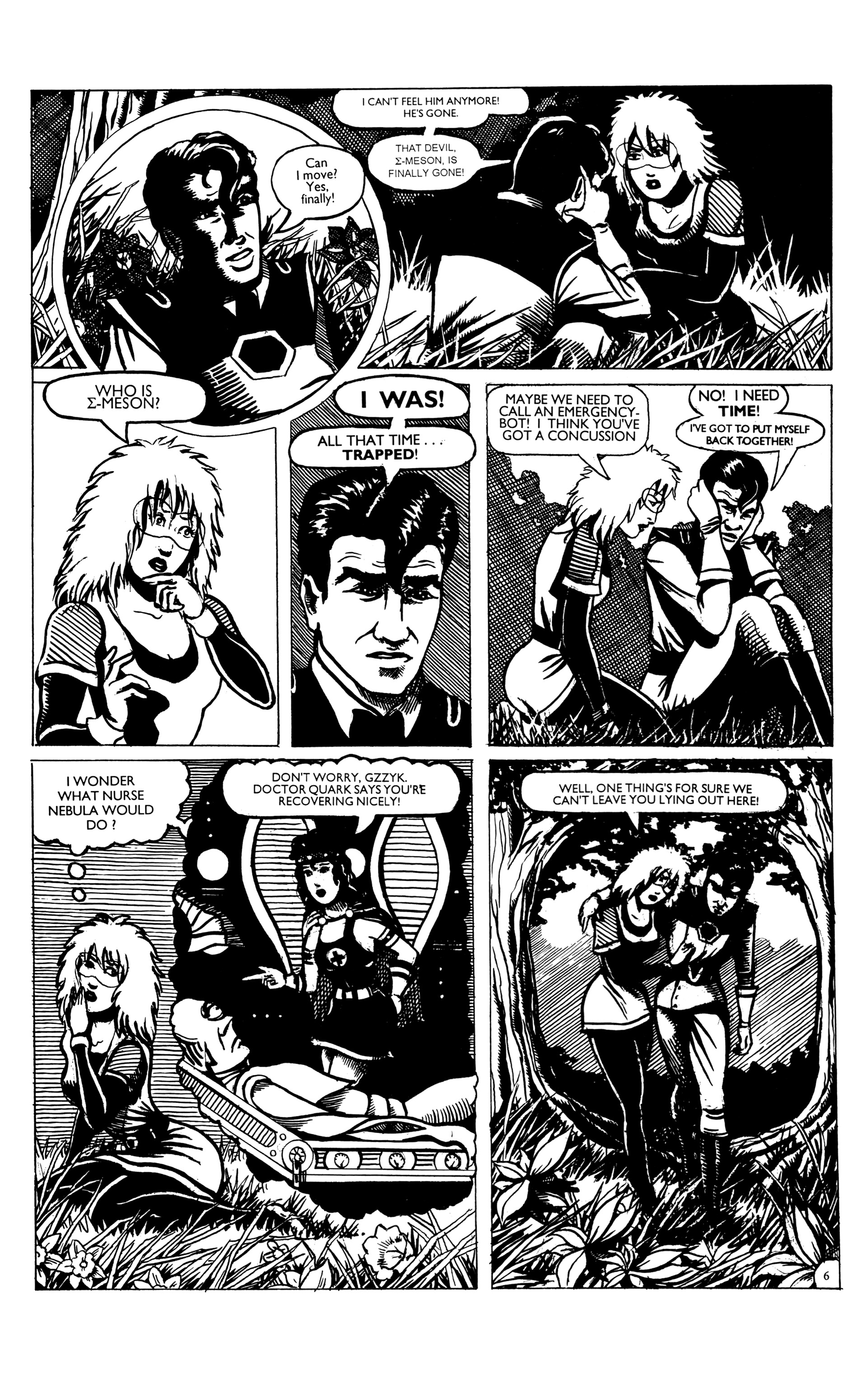 Read online Strange Attractors (1993) comic -  Issue #1 - 8