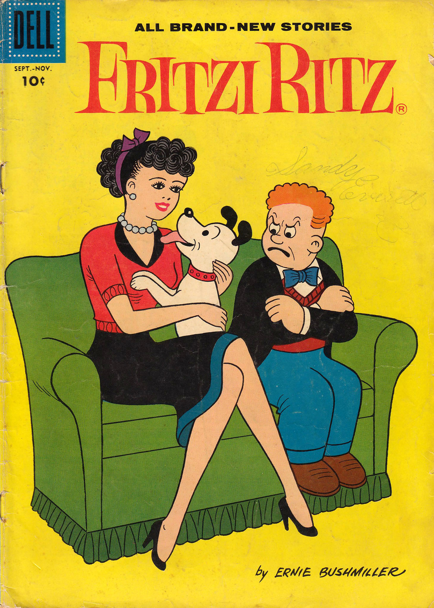 Read online Fritzi Ritz (1953) comic -  Issue #59 - 1