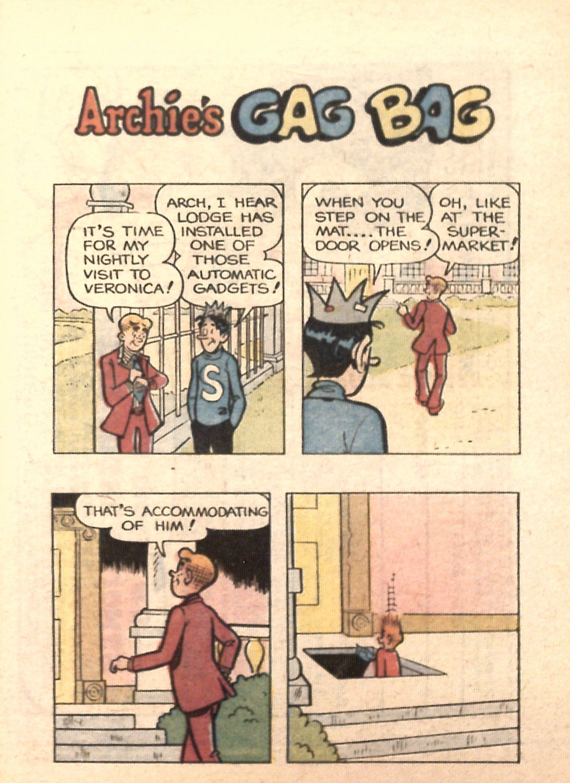 Read online Archie...Archie Andrews, Where Are You? Digest Magazine comic -  Issue #6 - 161