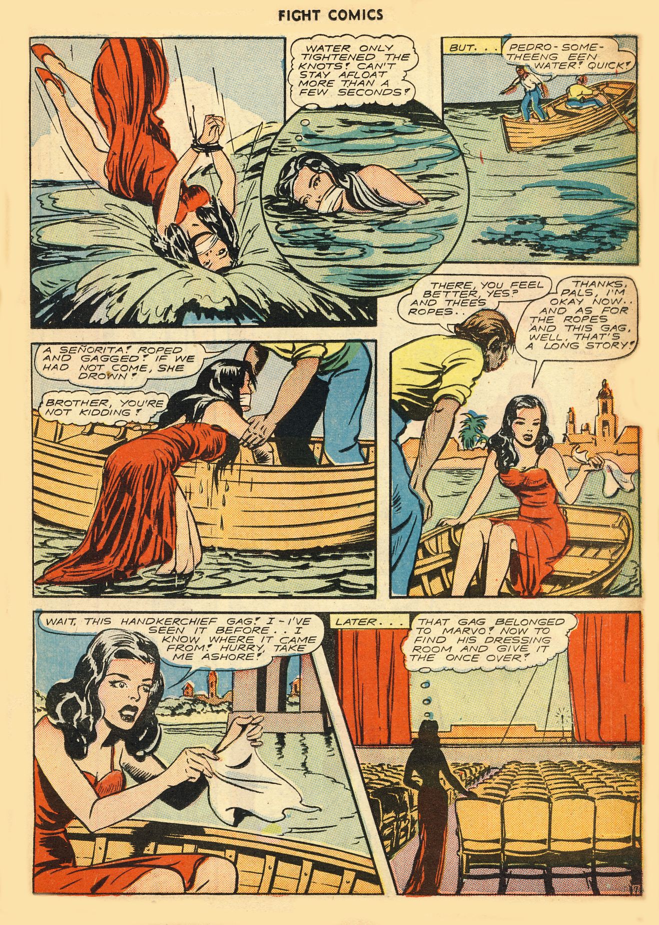 Read online Fight Comics comic -  Issue #31 - 19