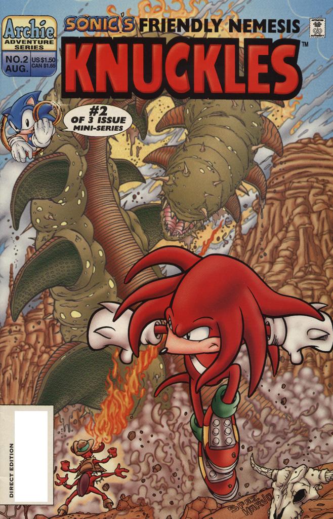 Read online Sonic's Friendly Nemesis, Knuckles comic -  Issue #2 - 1