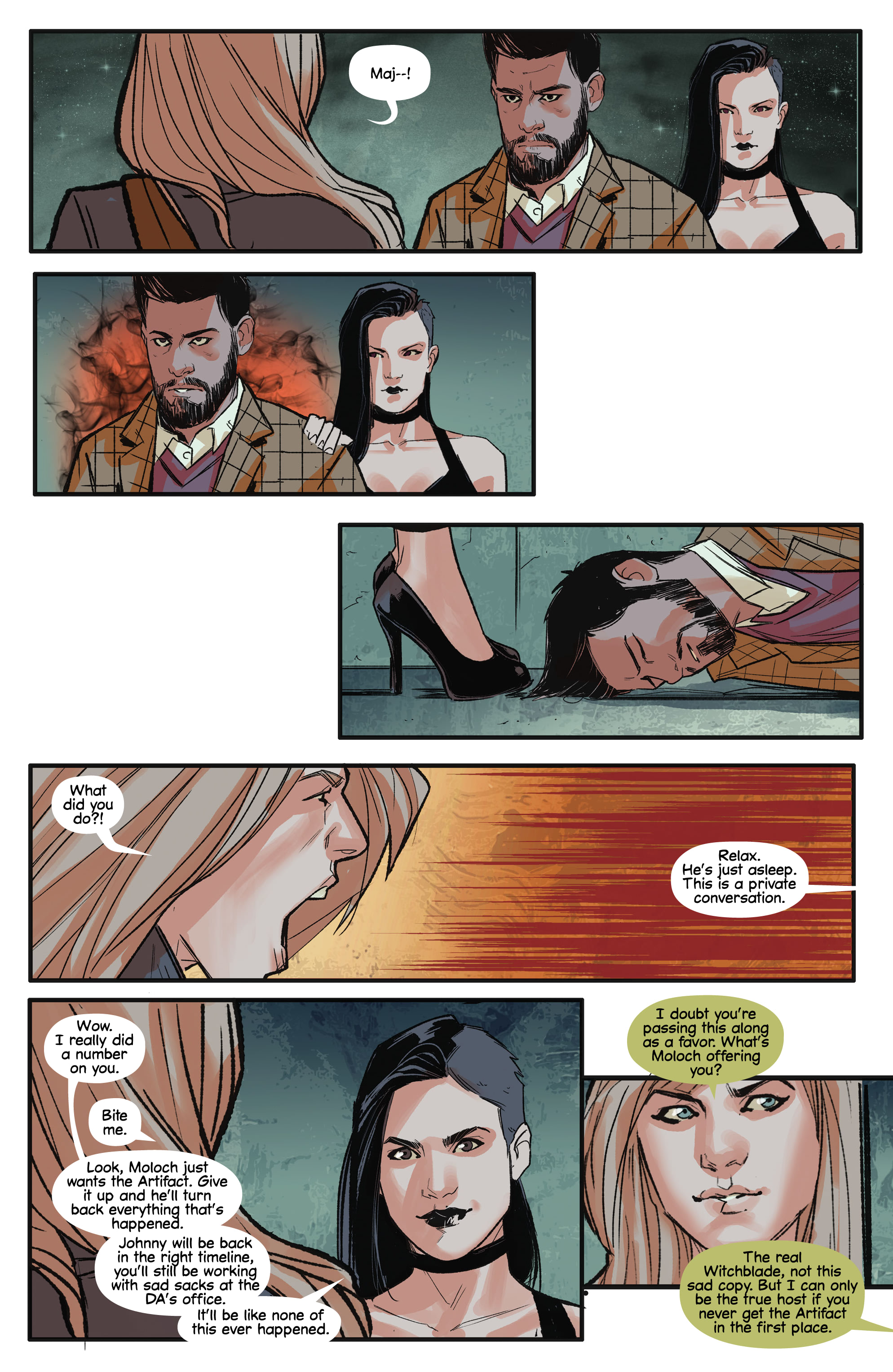 Read online Witchblade (2017) comic -  Issue #18 - 12
