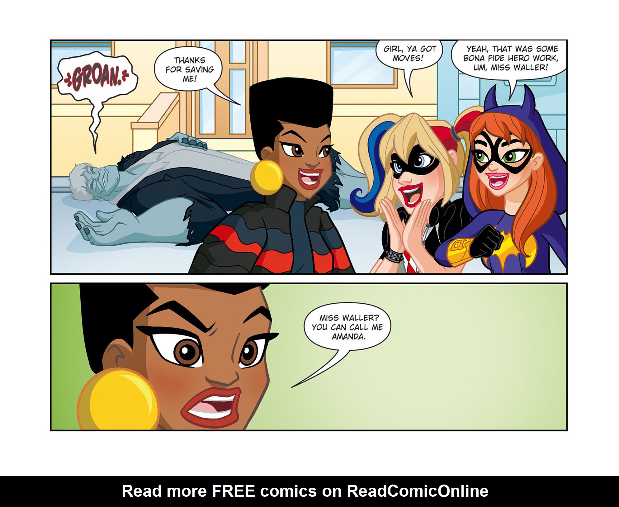 Read online DC Super Hero Girls: Past Times at Super Hero High comic -  Issue #12 - 16
