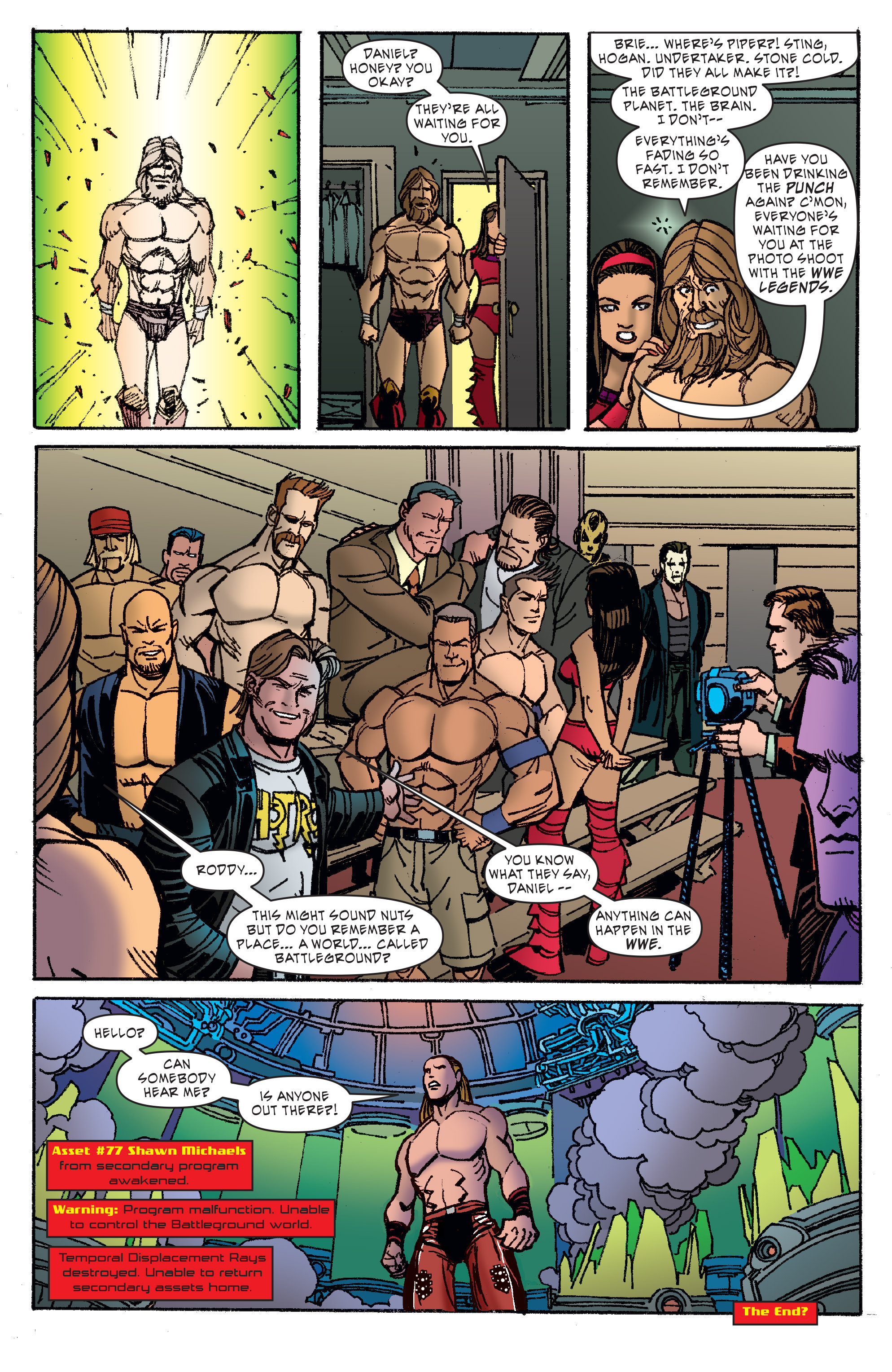 Read online WWE Superstars comic -  Issue #12 - 22