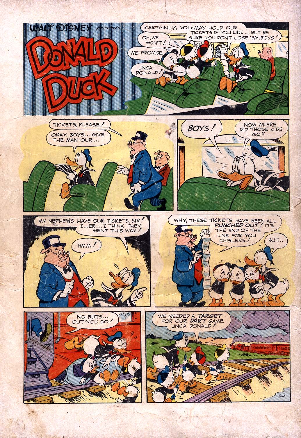 Read online Walt Disney's Donald Duck (1952) comic -  Issue #27 - 36