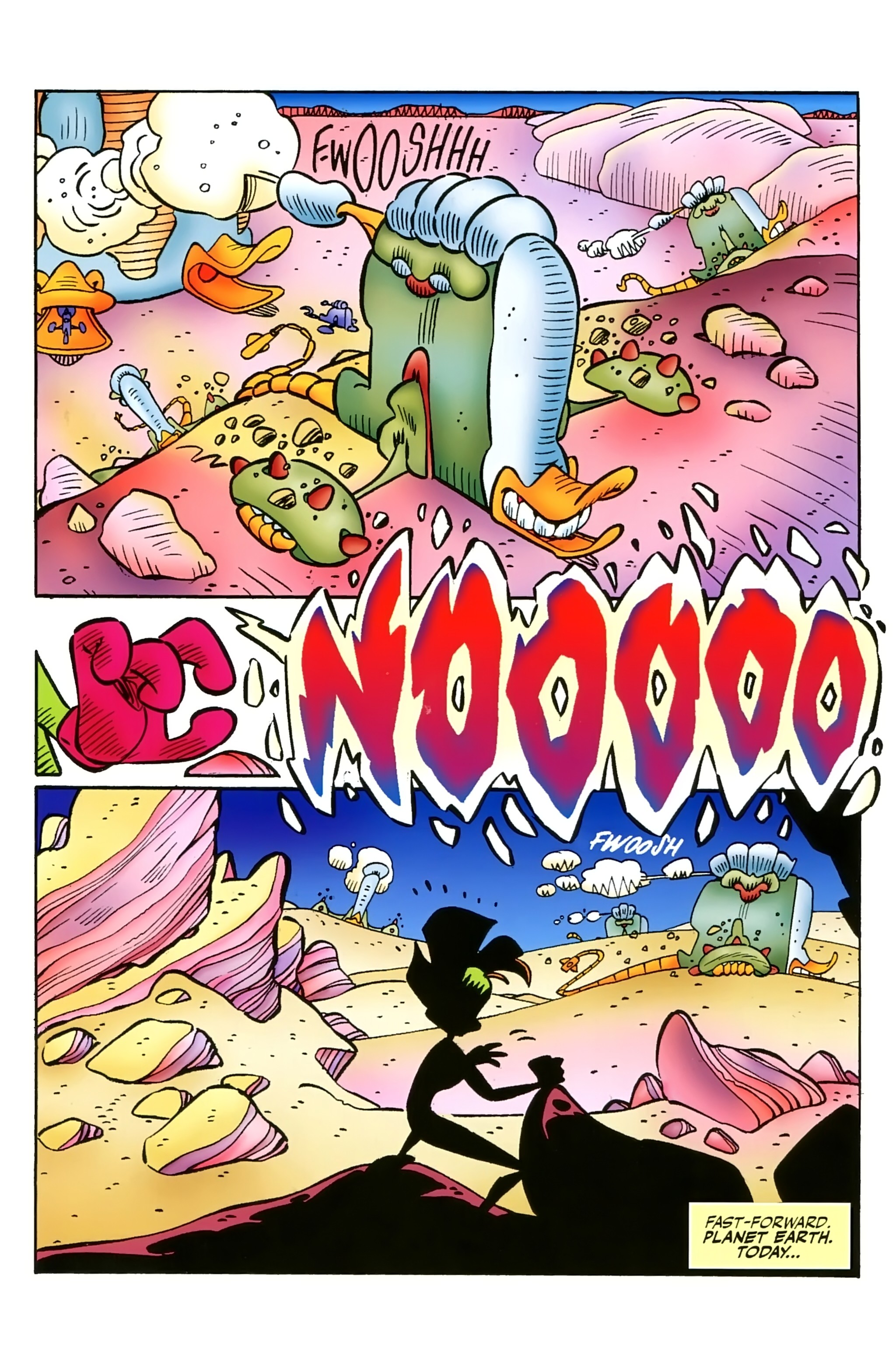 Read online Duck Avenger comic -  Issue #0 - 7