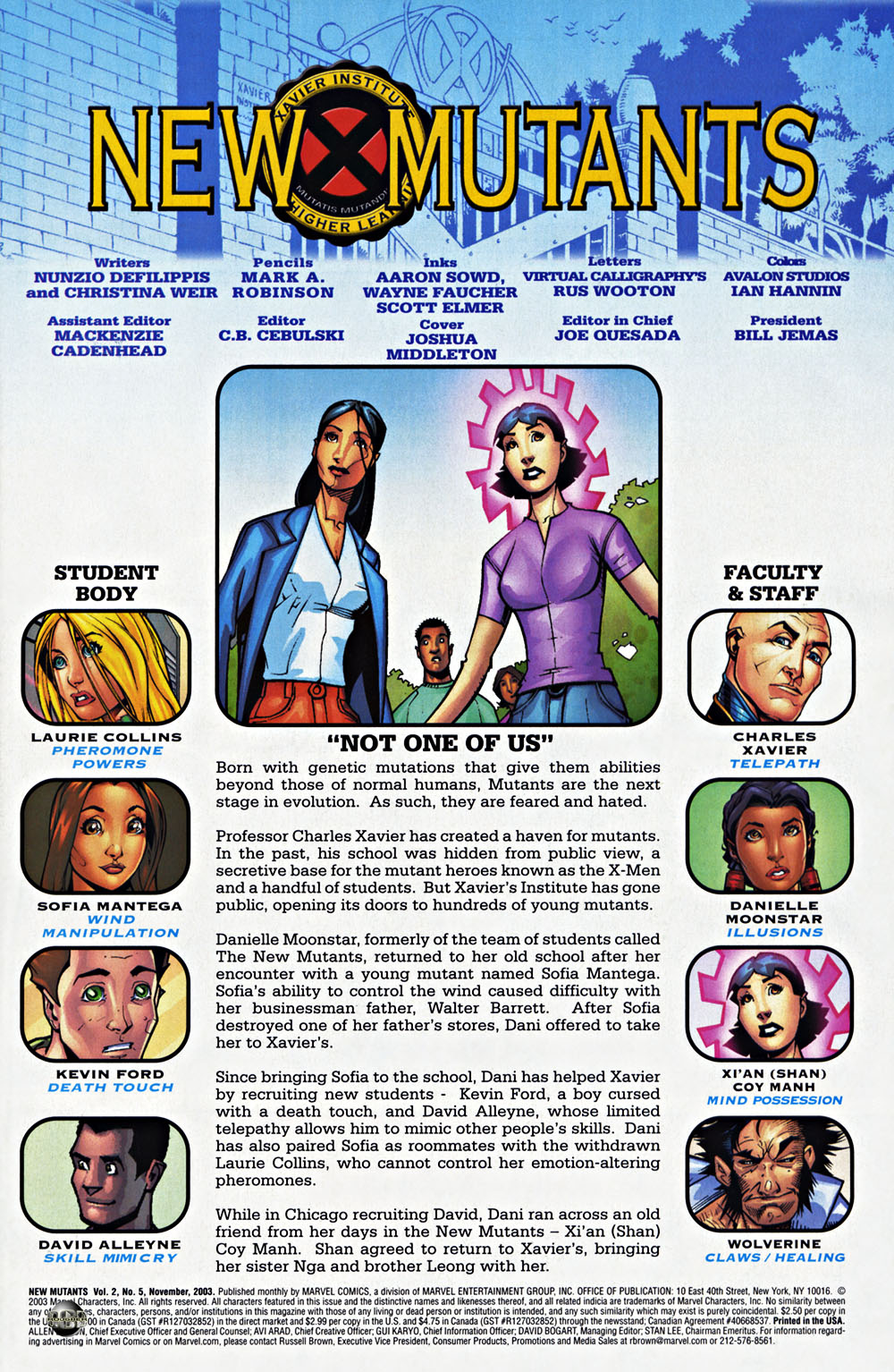 New Mutants (2003) Issue #5 #5 - English 2