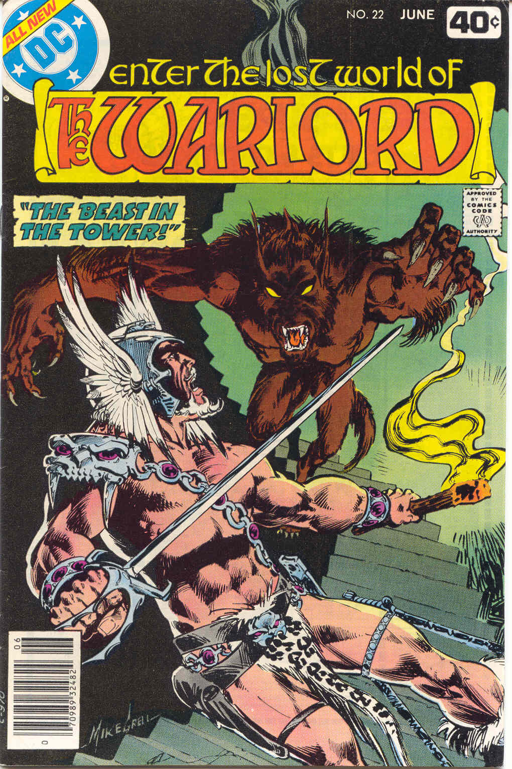Read online Warlord (1976) comic -  Issue #22 - 1