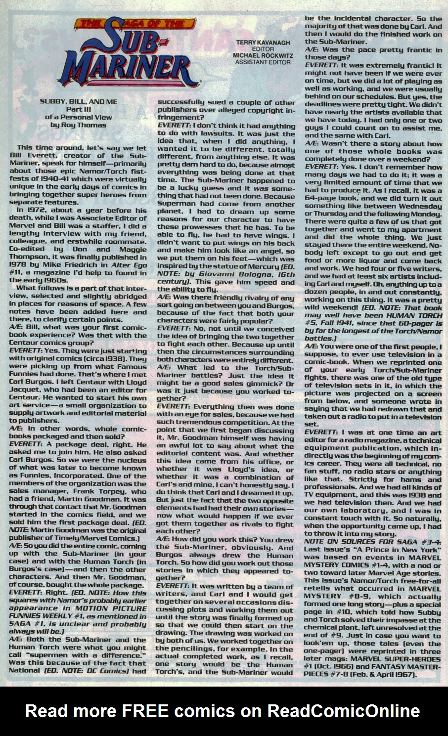 Read online Saga of the Sub-Mariner comic -  Issue #4 - 24