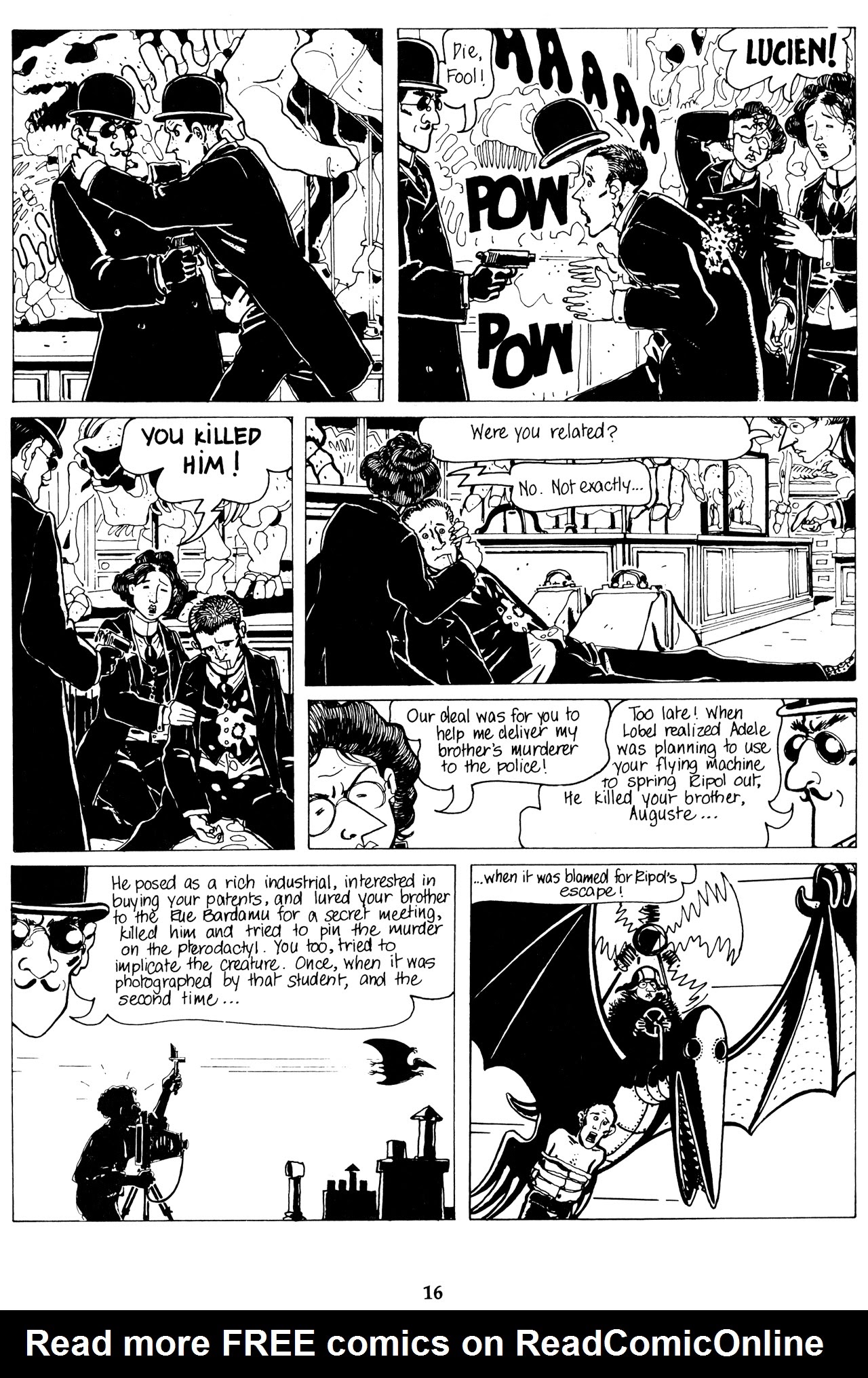 Read online The Extraordinary Adventures of Adele Blanc-Sec comic -  Issue #1 - 46