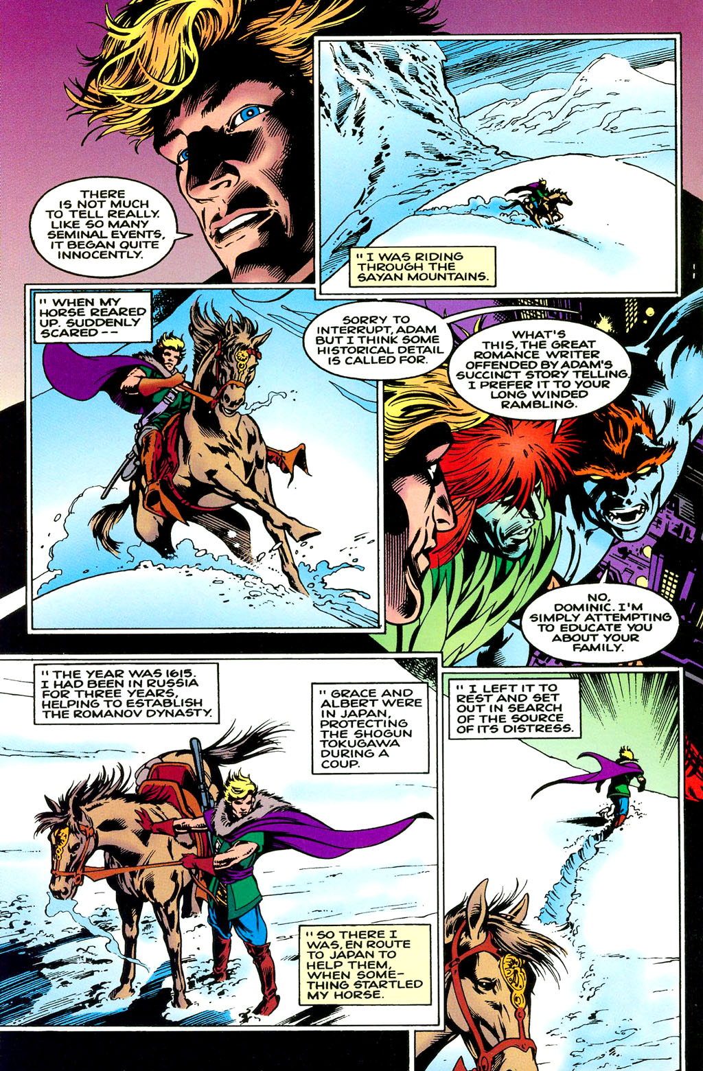 Read online ClanDestine (1994) comic -  Issue #8 - 17