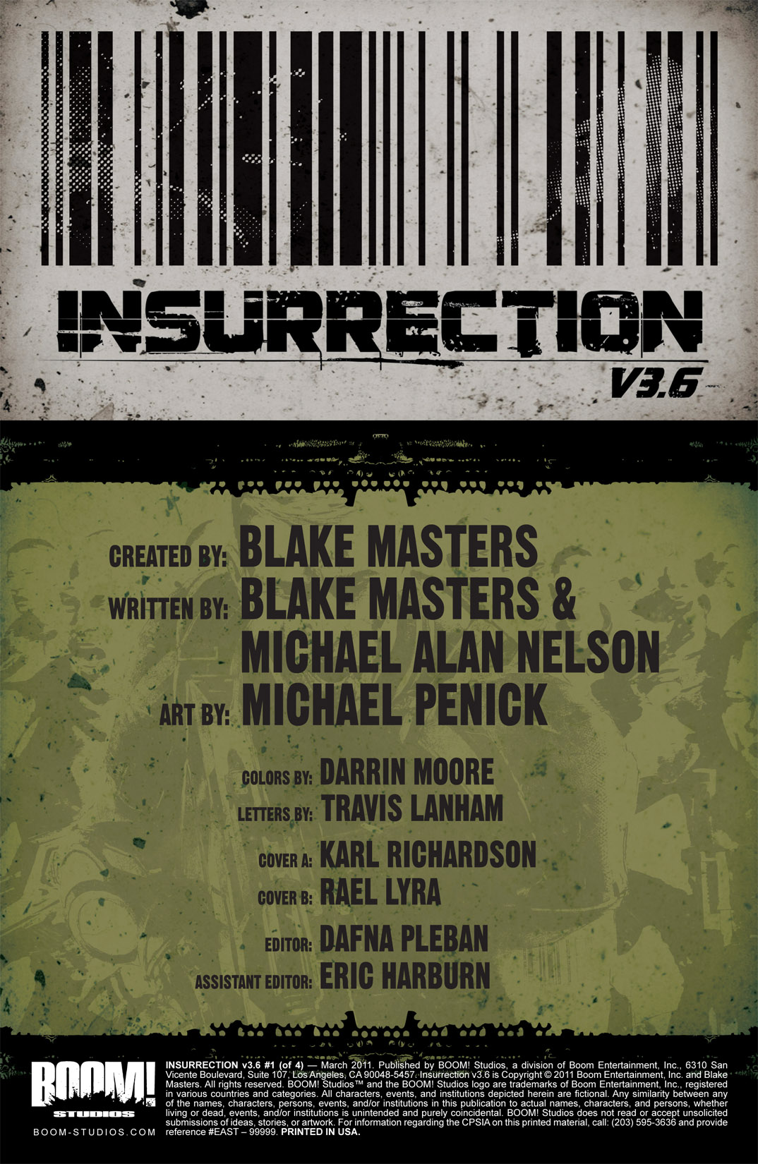 Read online Insurrection v3.6 comic -  Issue #1 - 3