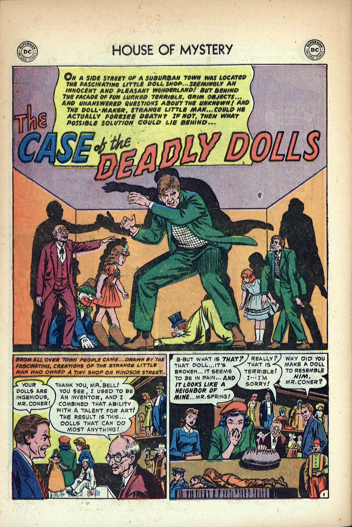 Read online House of Mystery (1951) comic -  Issue #14 - 28