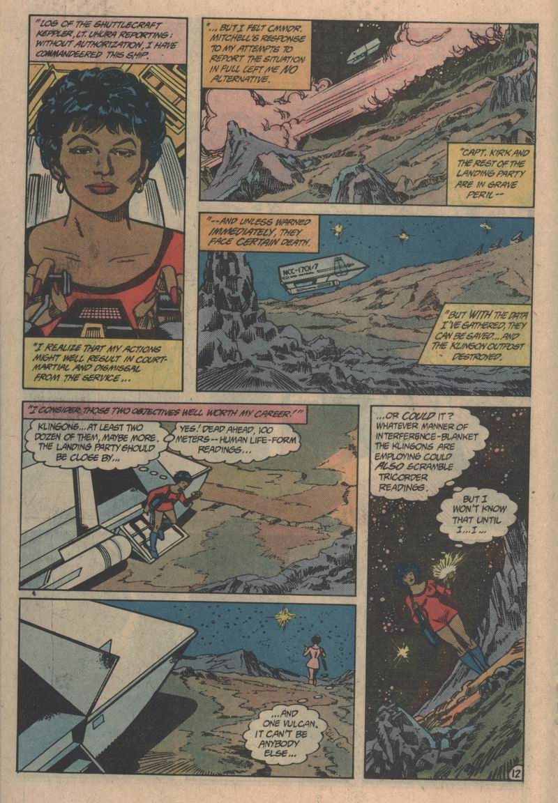 Read online Star Trek (1984) comic -  Issue #30 - 13