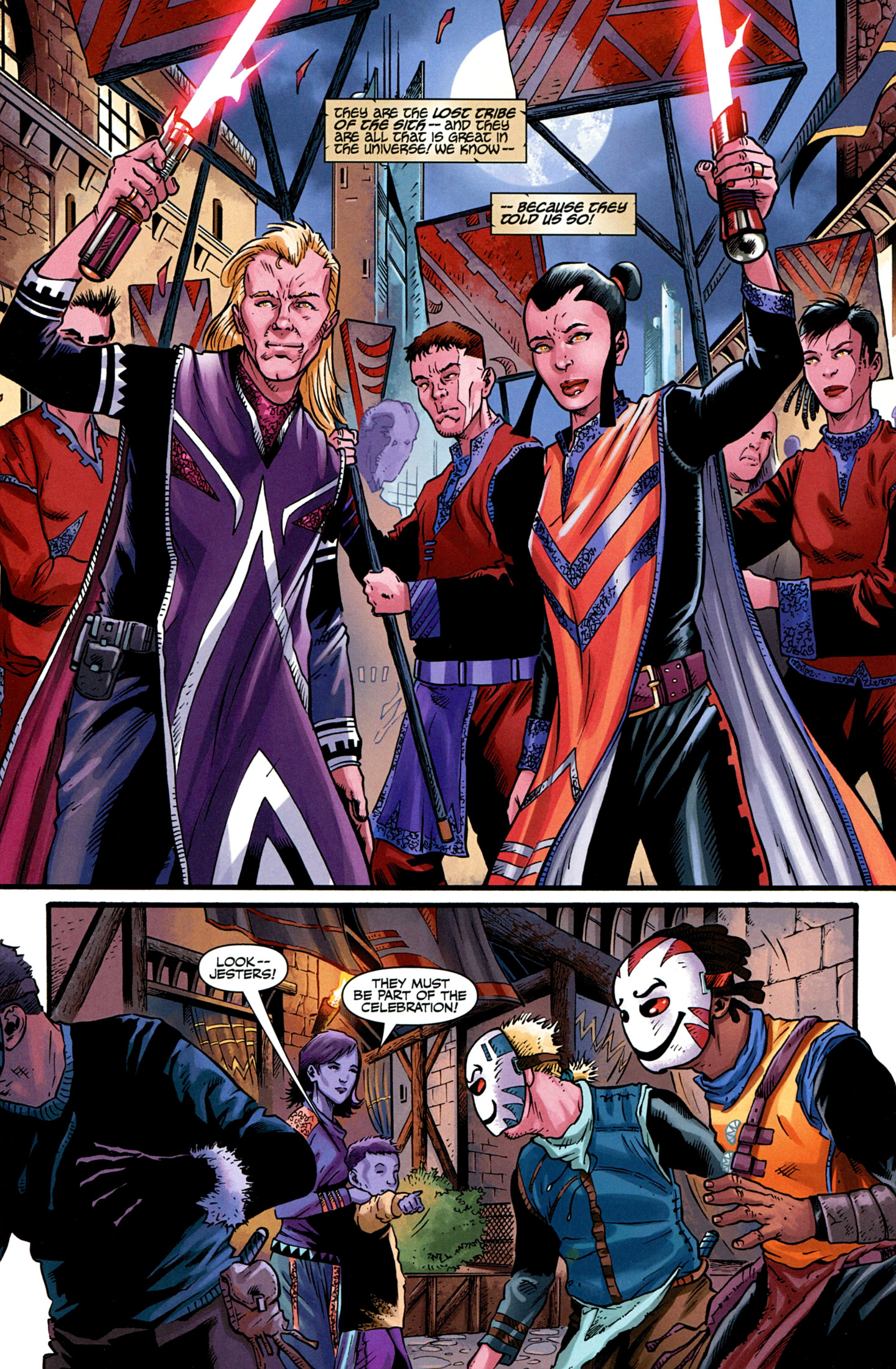 Read online Star Wars: Lost Tribe of the Sith - Spiral comic -  Issue #1 - 4