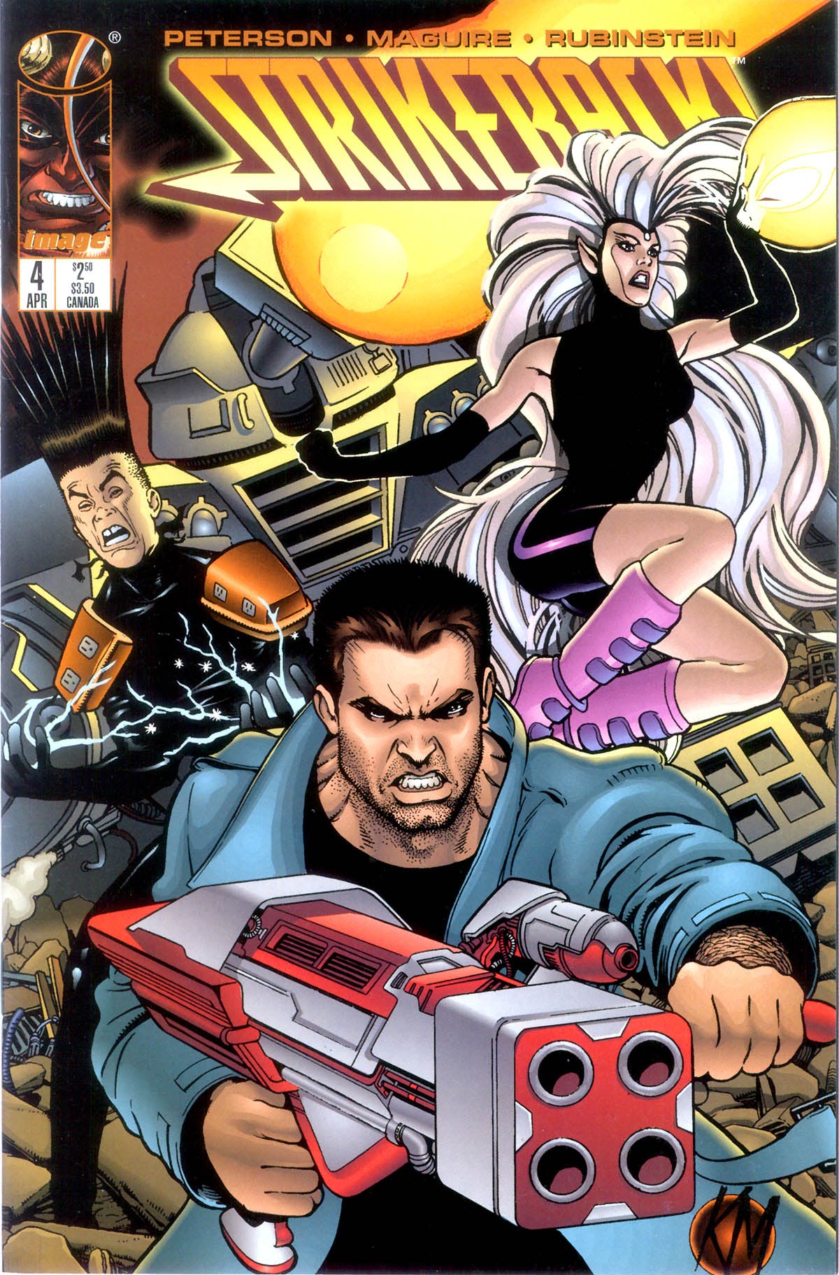 Read online Strikeback! (1996) comic -  Issue #4 - 1