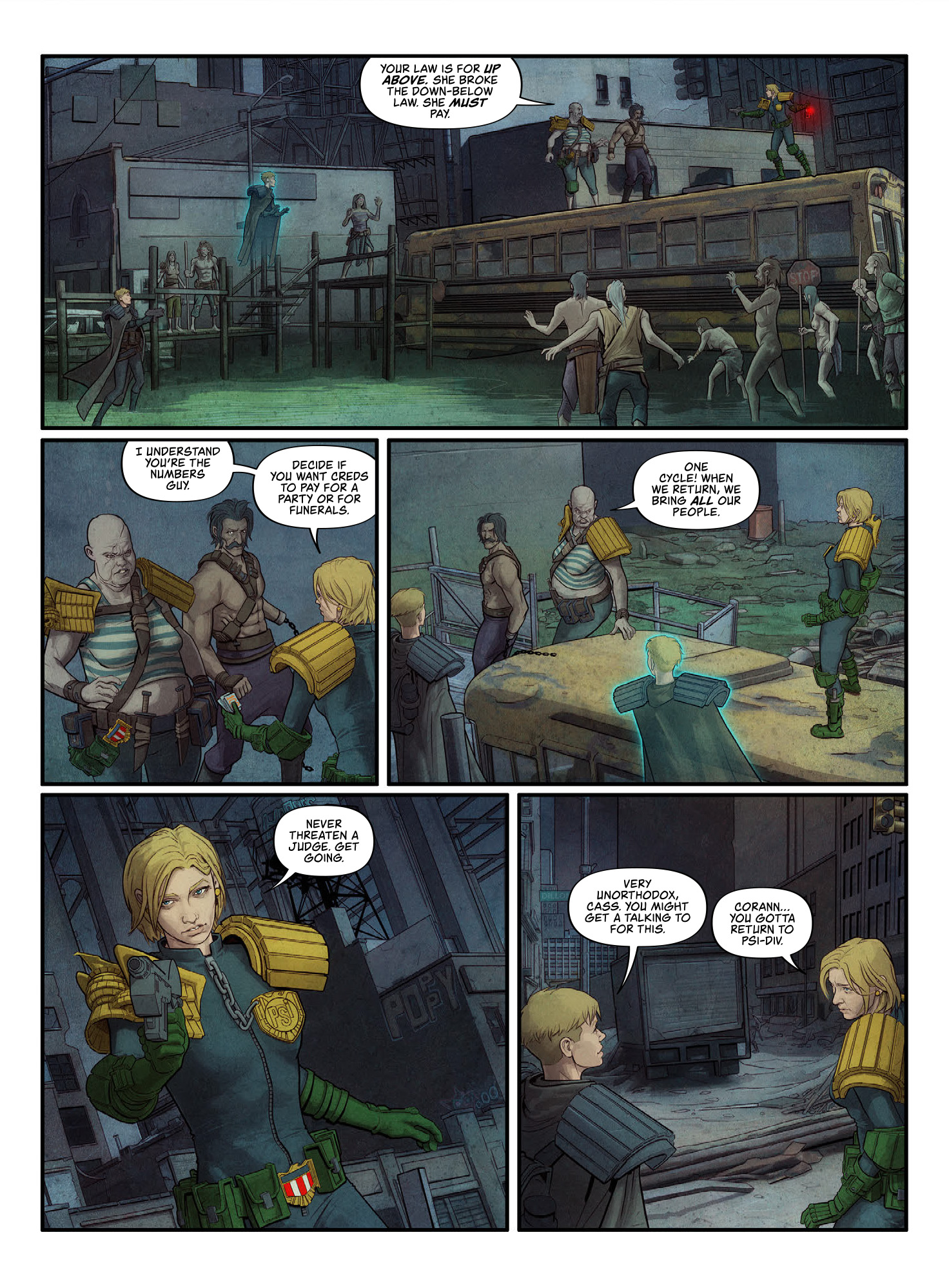 Read online Judge Dredd Megazine (Vol. 5) comic -  Issue #445 - 127