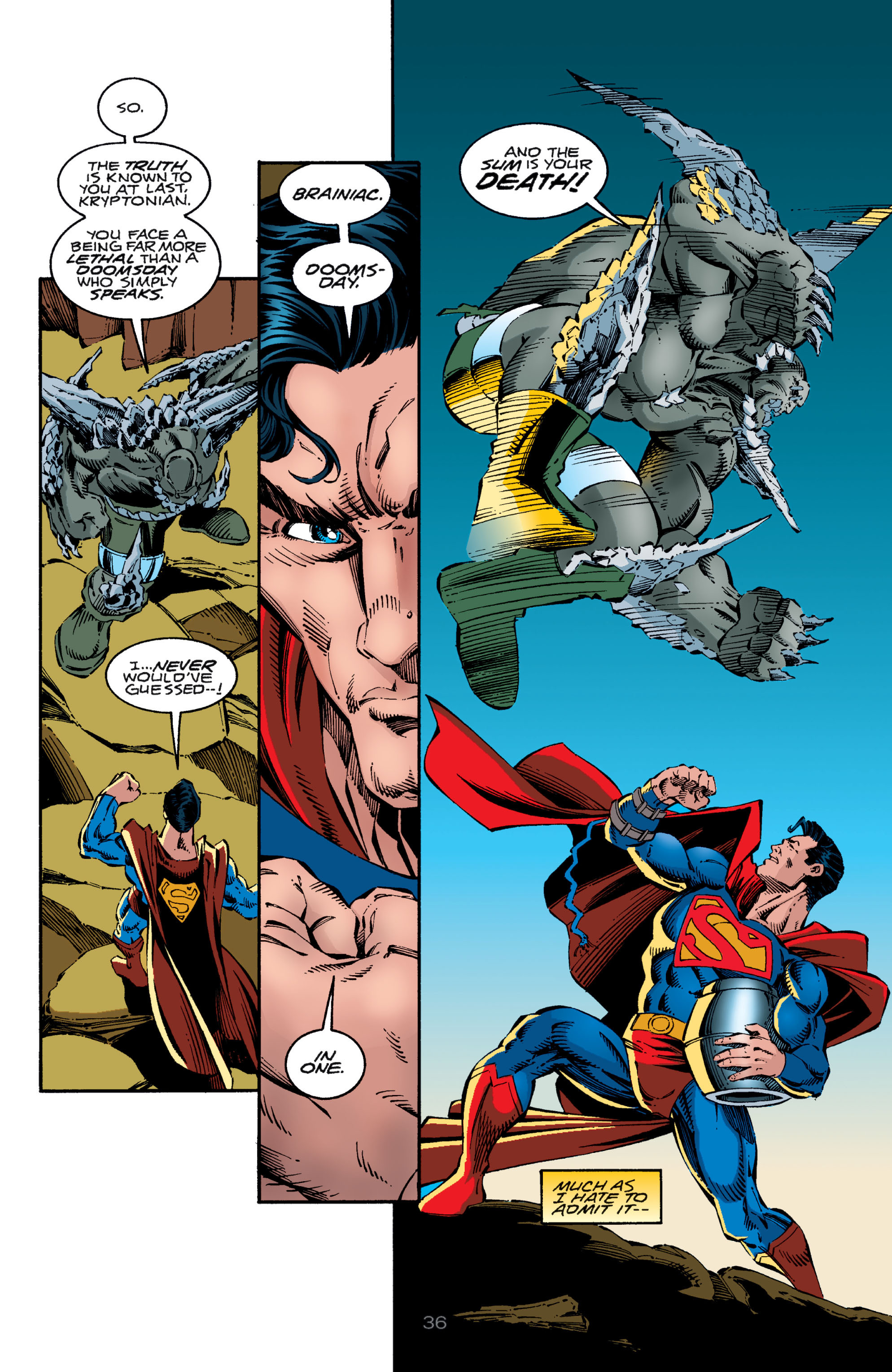 Read online Superman: The Doomsday Wars comic -  Issue #2 - 36
