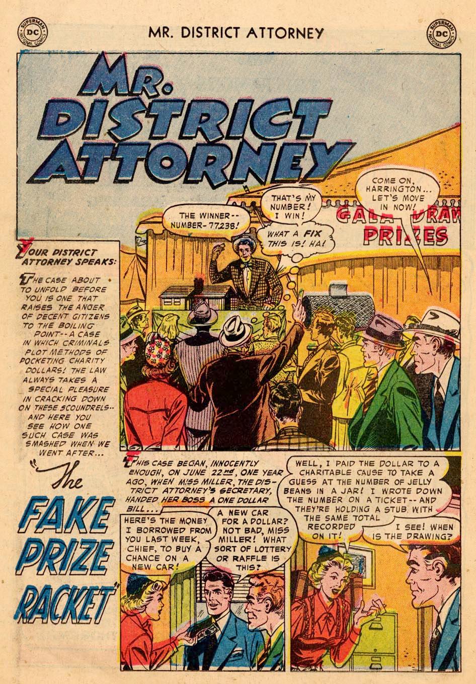Read online Mr. District Attorney comic -  Issue #45 - 26