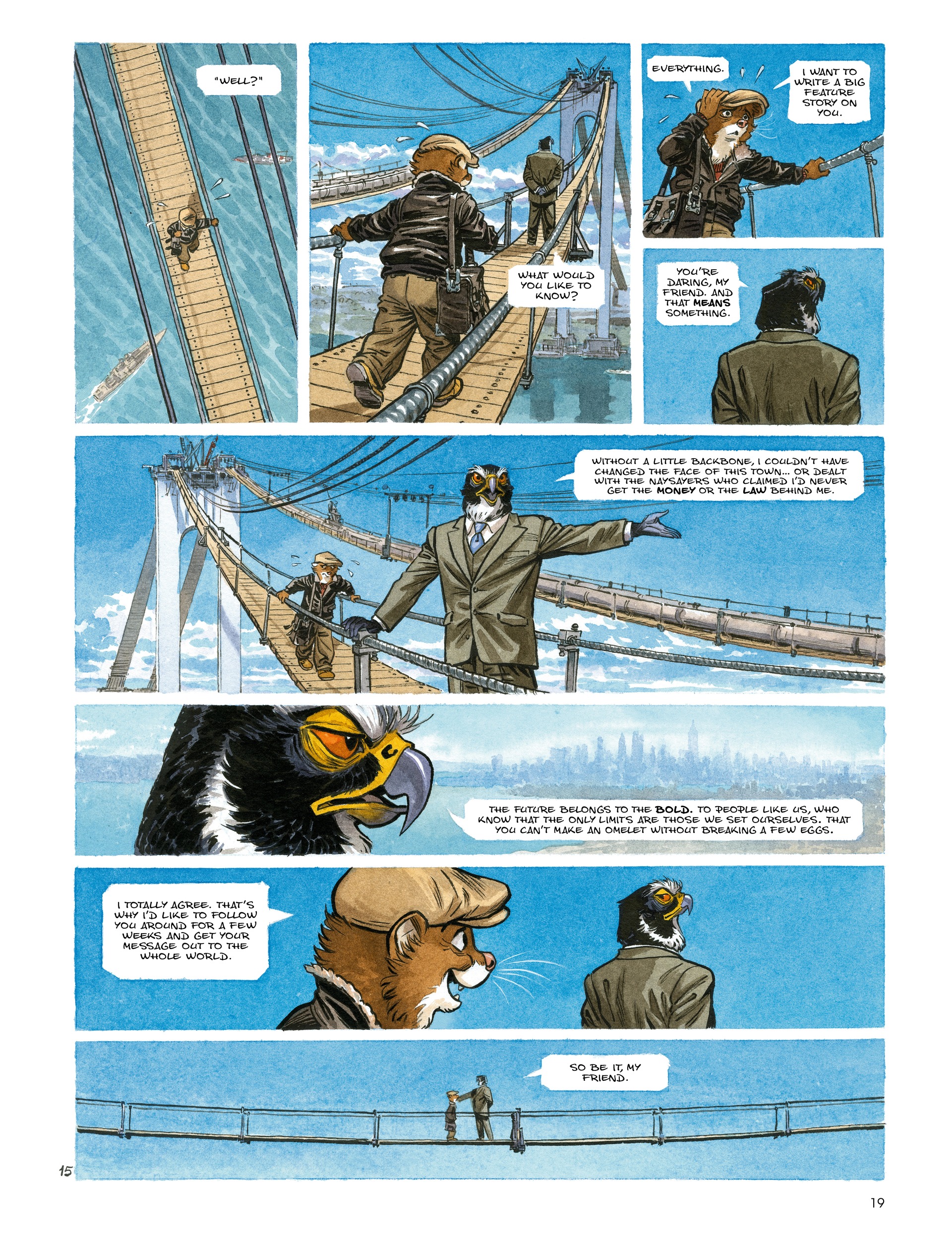 Read online Blacksad: They All Fall Down · Part One comic -  Issue # TPB - 21