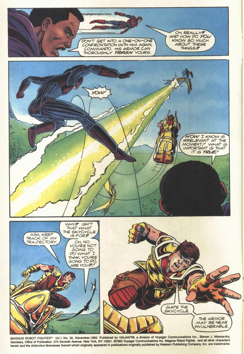 Read online Magnus Robot Fighter (1991) comic -  Issue #30 - 4