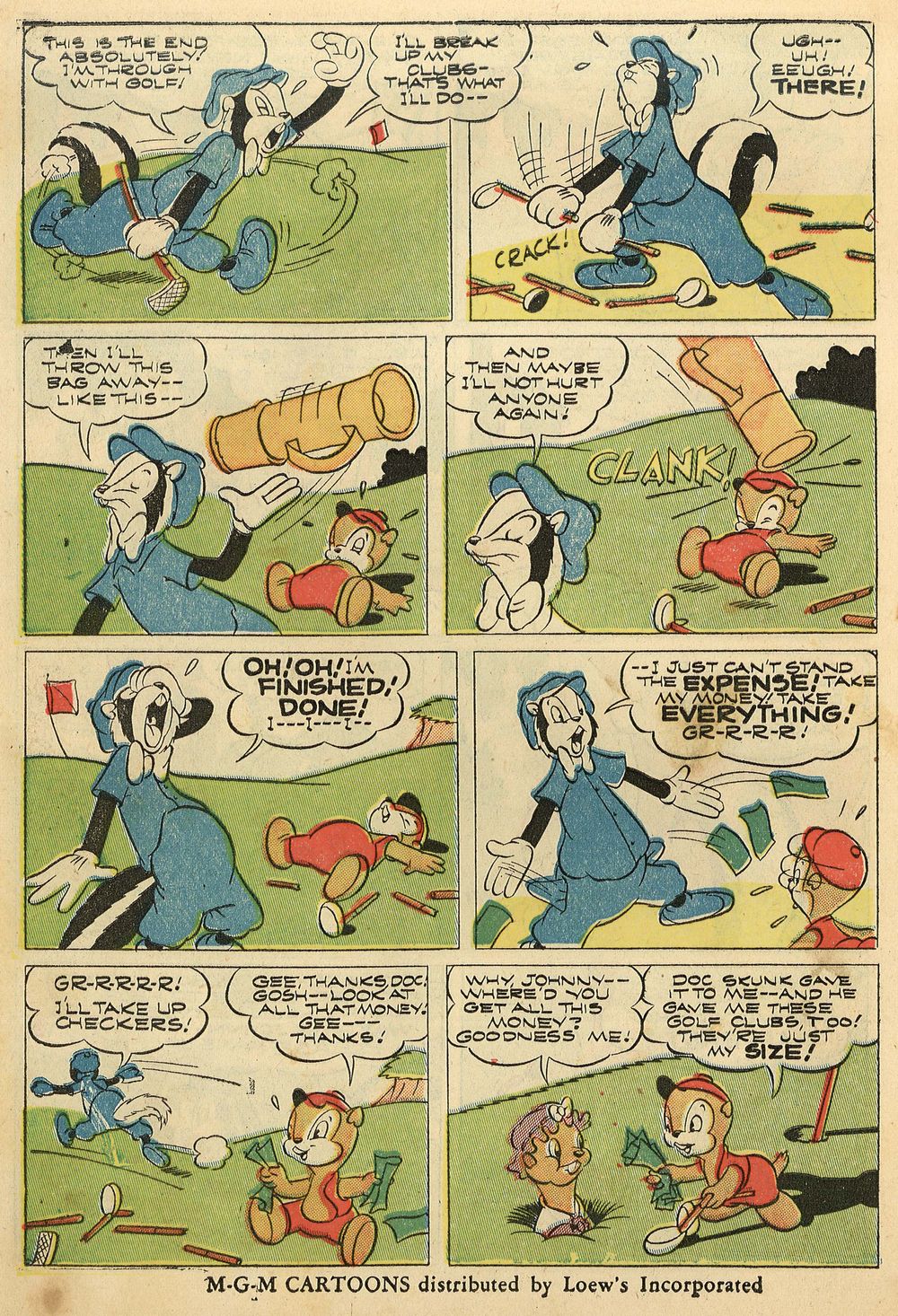 Read online Our Gang Comics comic -  Issue #12 - 46