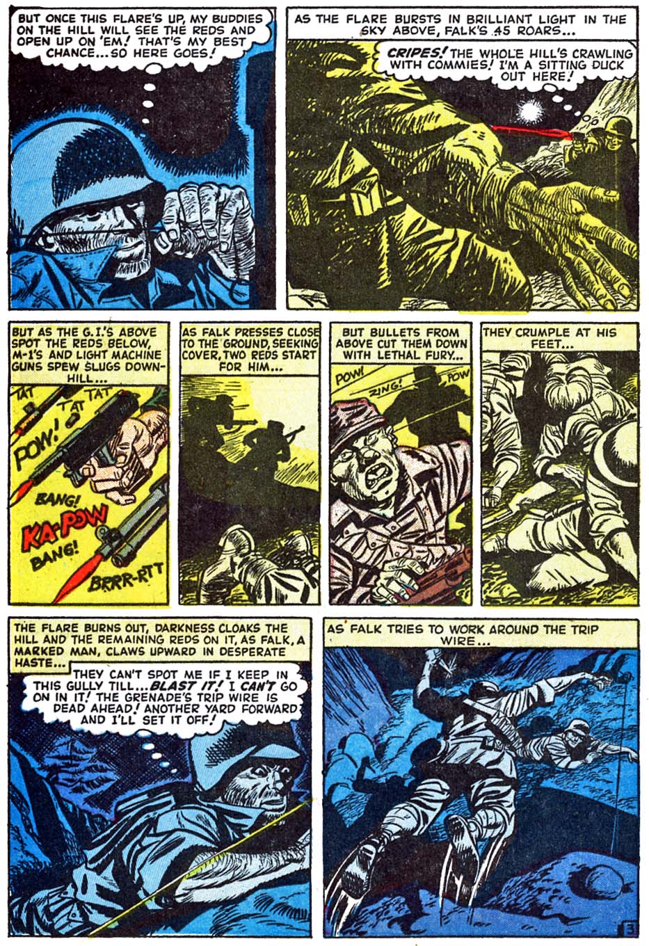 Read online War Comics comic -  Issue #17 - 23
