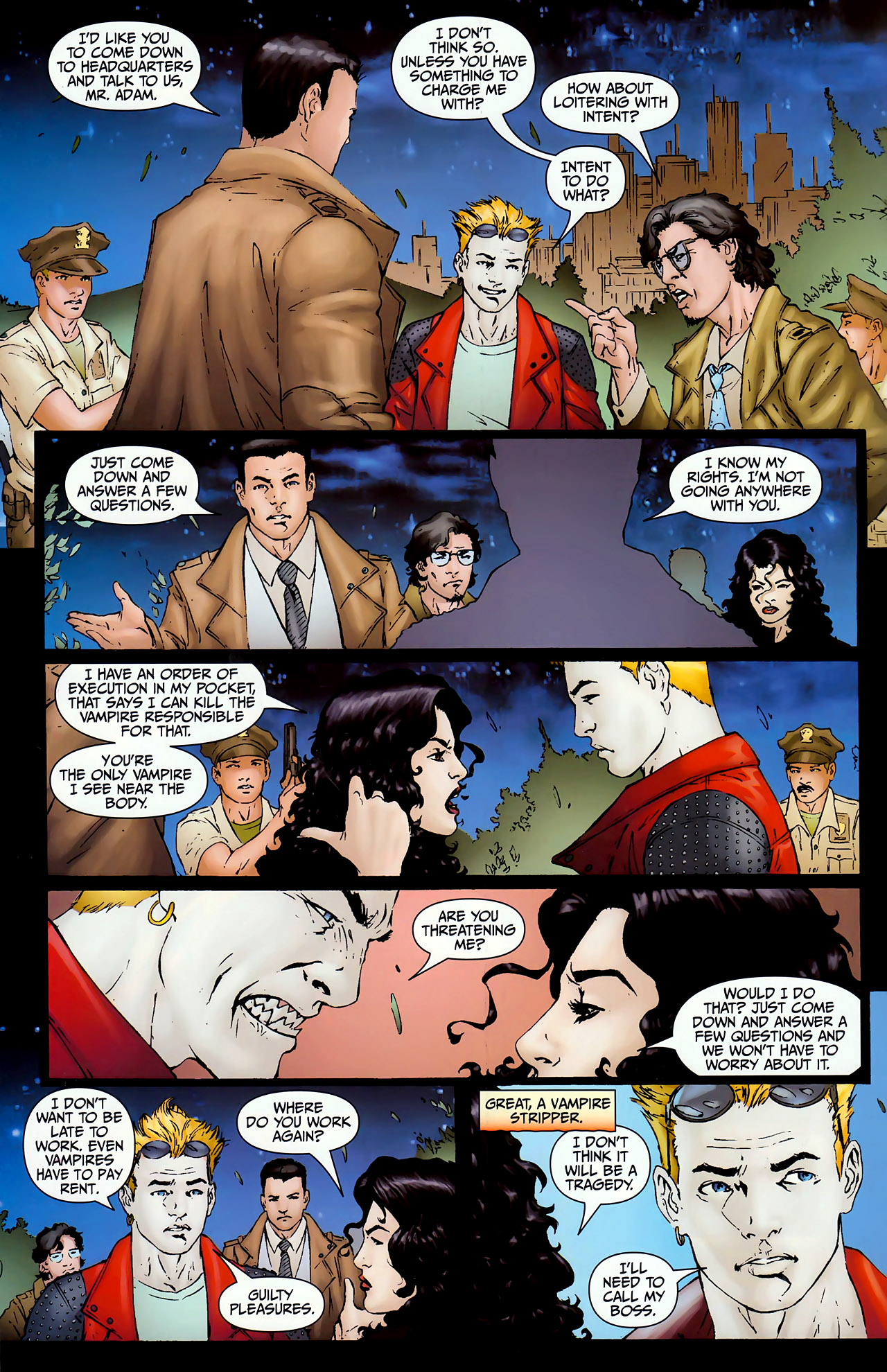 Read online Anita Blake, Vampire Hunter: The First Death comic -  Issue #1 - 14