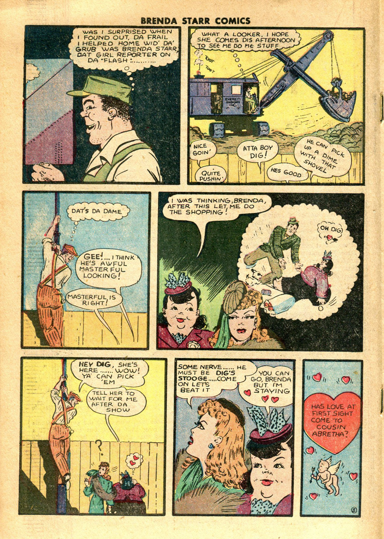 Read online Brenda Starr (1948) comic -  Issue #6 - 17