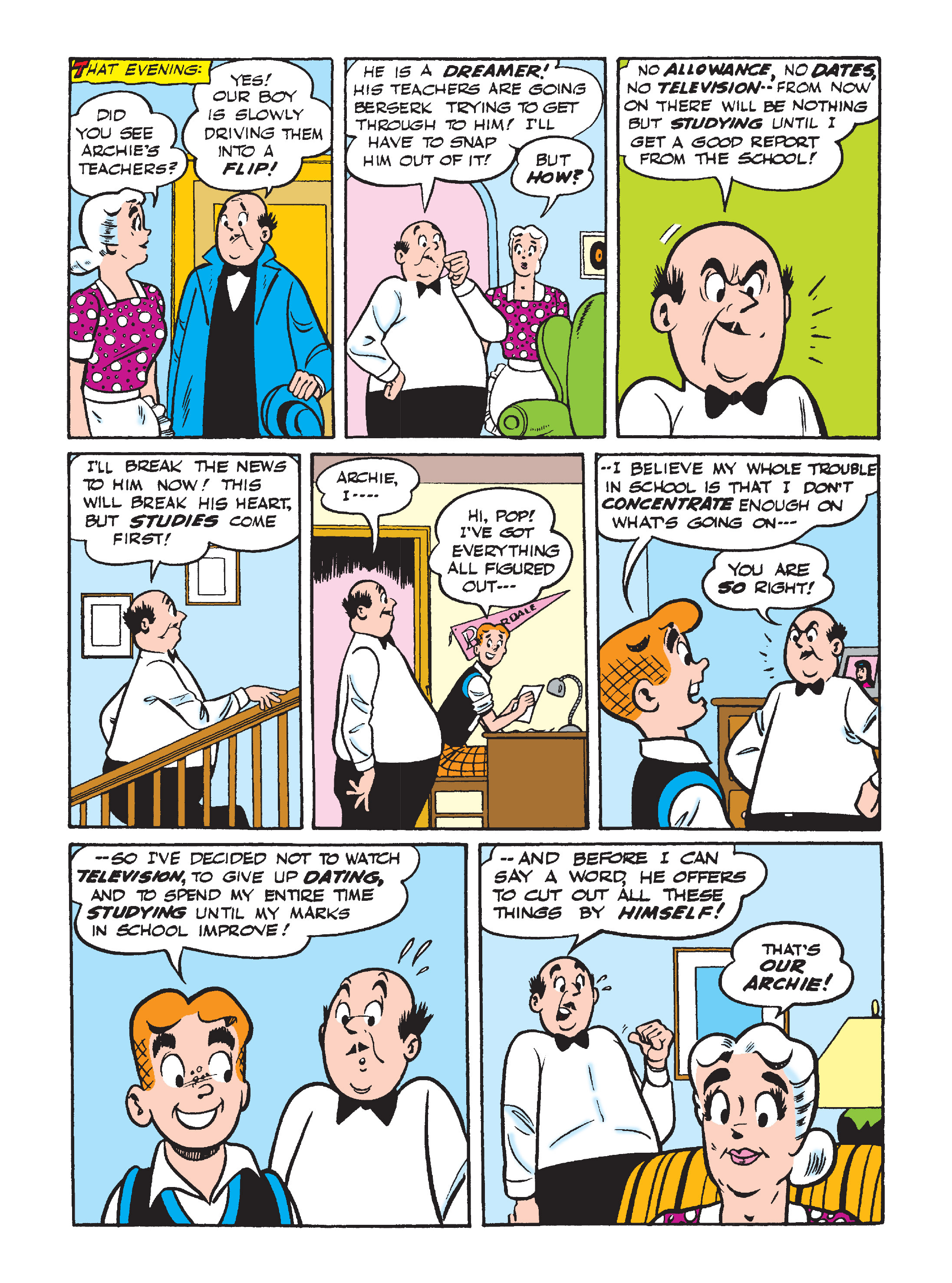 Read online Archie's Funhouse Double Digest comic -  Issue #6 - 131