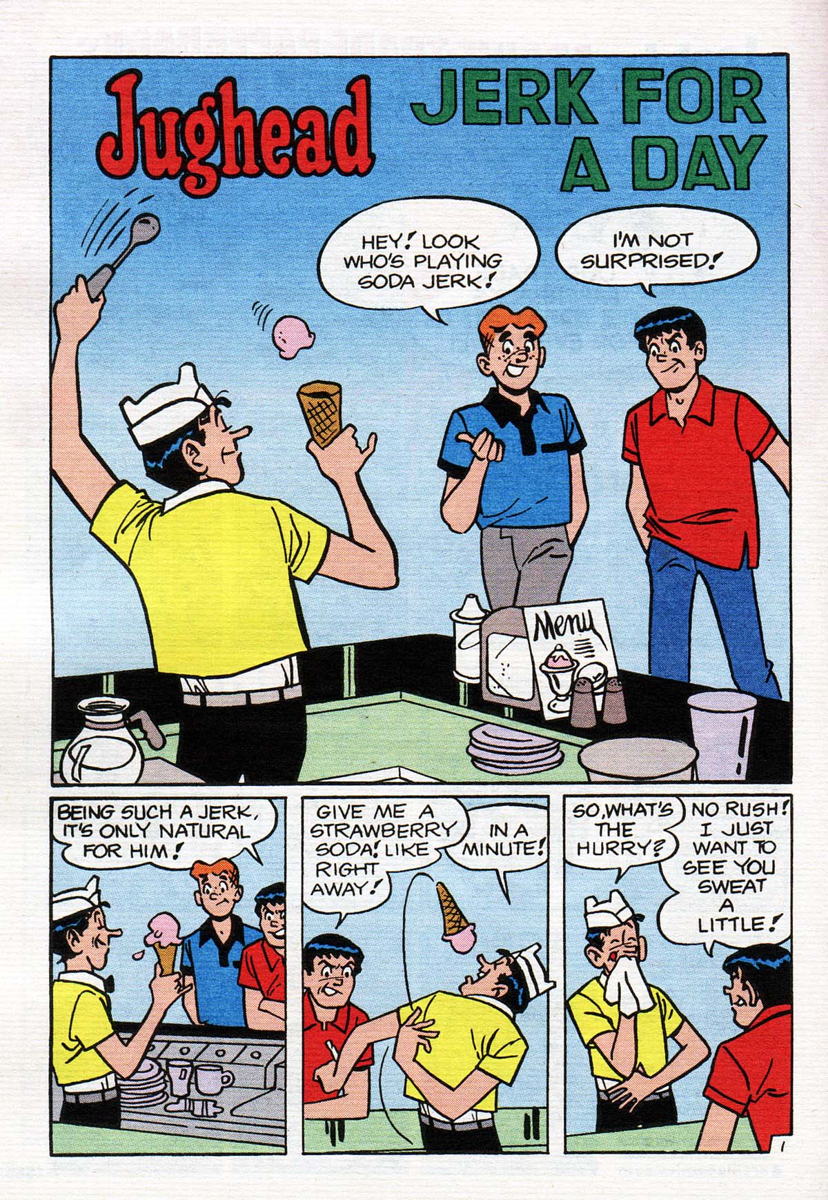 Read online Jughead's Double Digest Magazine comic -  Issue #103 - 141