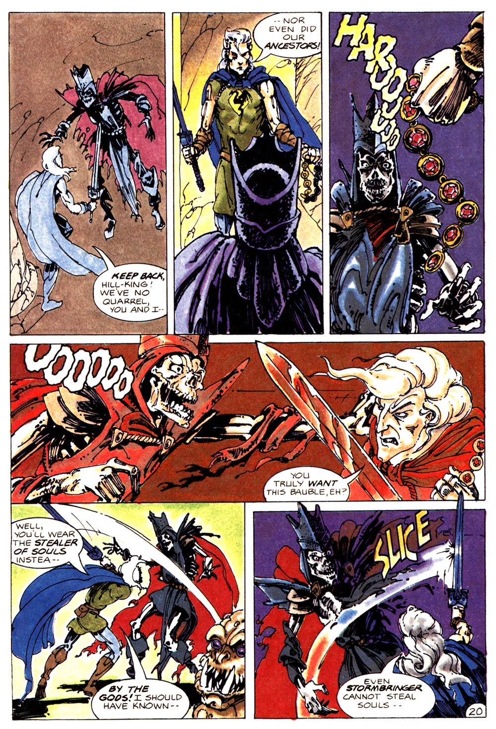 Read online Elric: The Bane of the Black Sword comic -  Issue #4 - 23