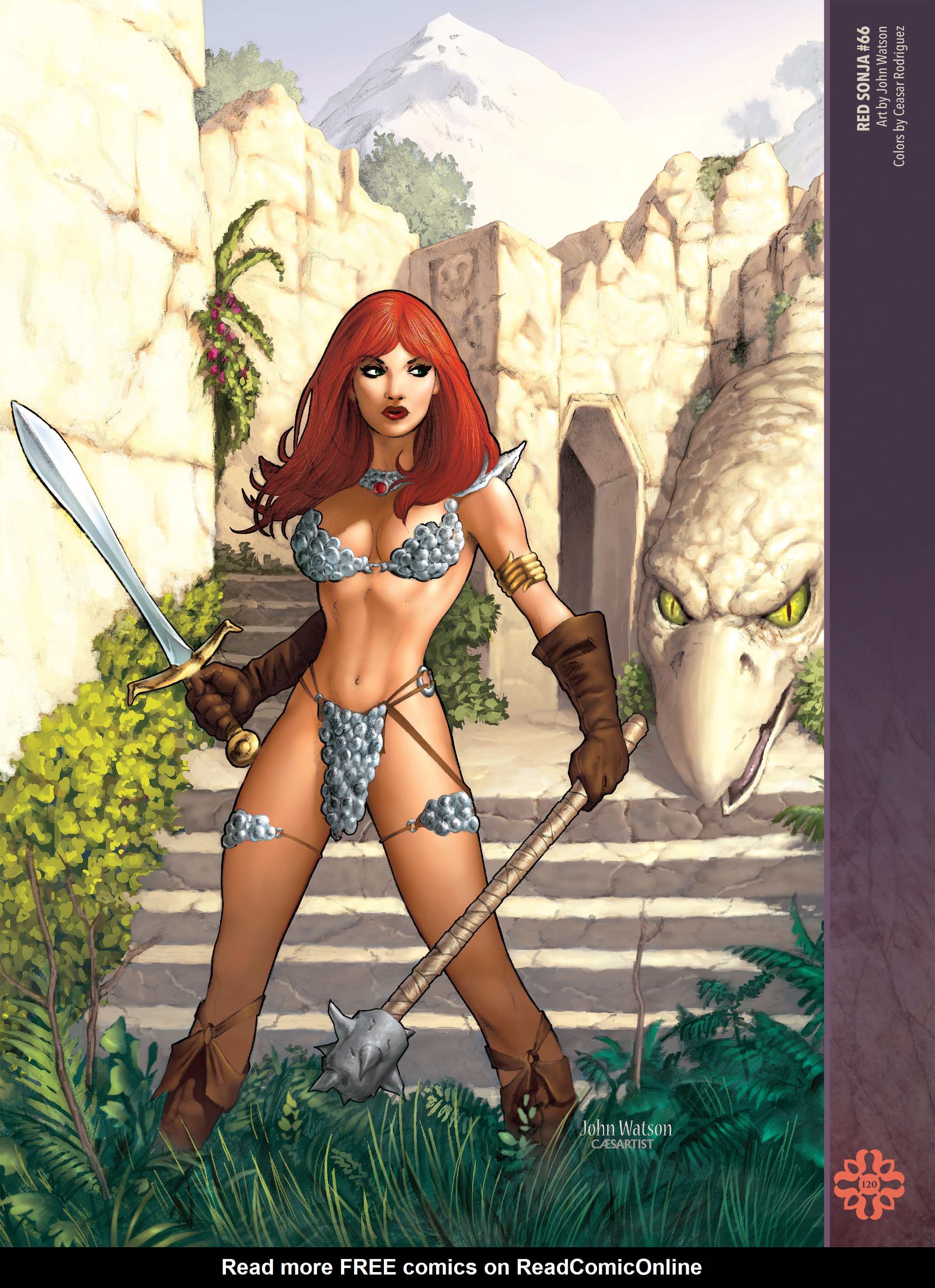 Read online The Art of Red Sonja comic -  Issue # TPB 2 (Part 2) - 21