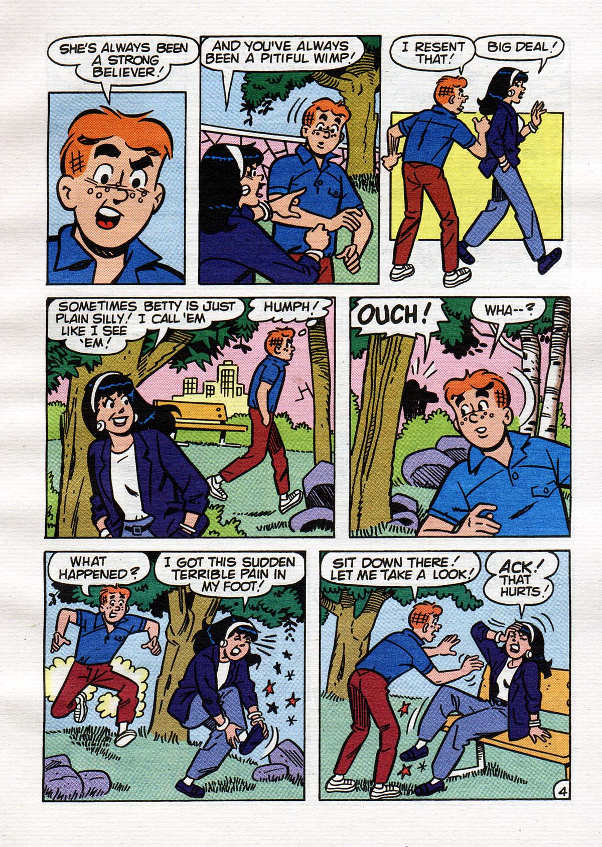 Read online Betty and Veronica Digest Magazine comic -  Issue #124 - 16
