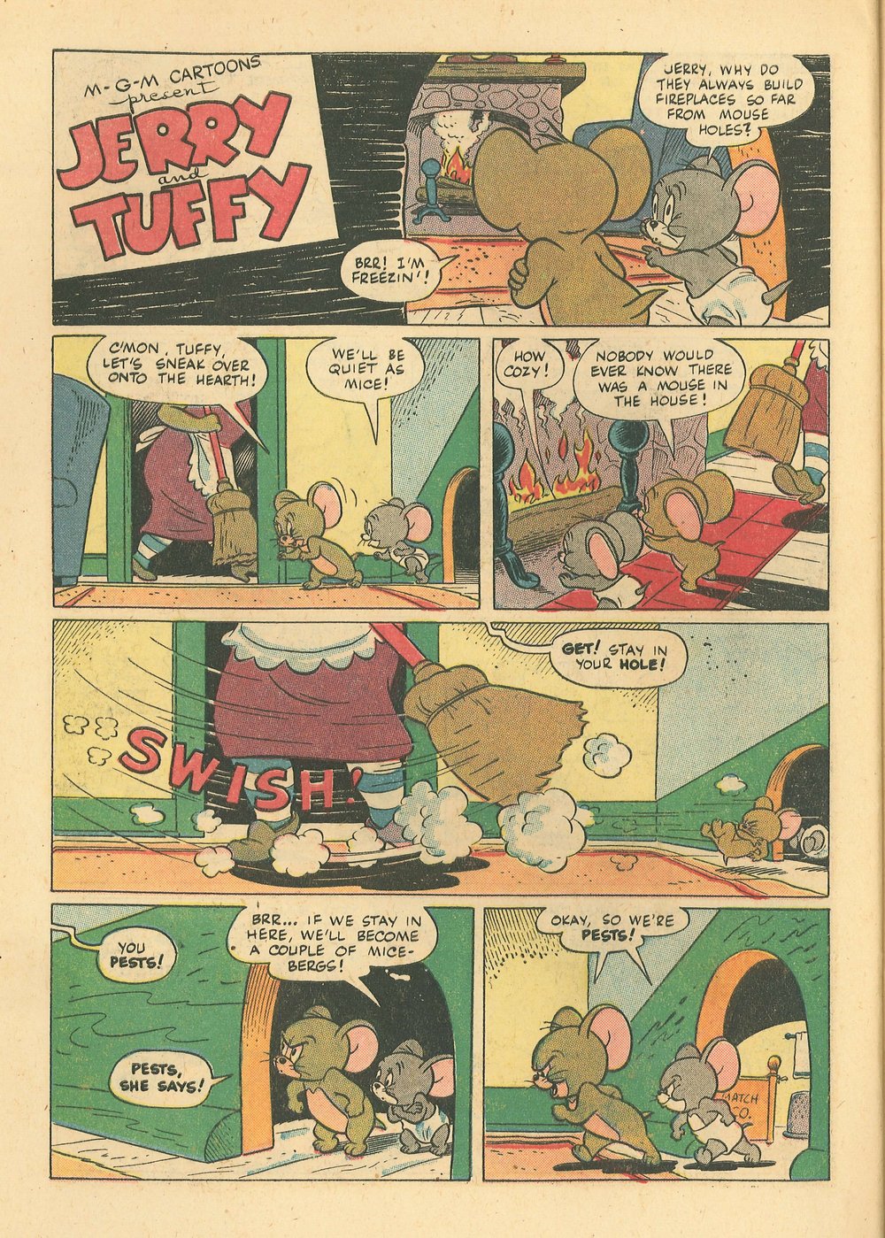 Read online Tom & Jerry Comics comic -  Issue #115 - 40