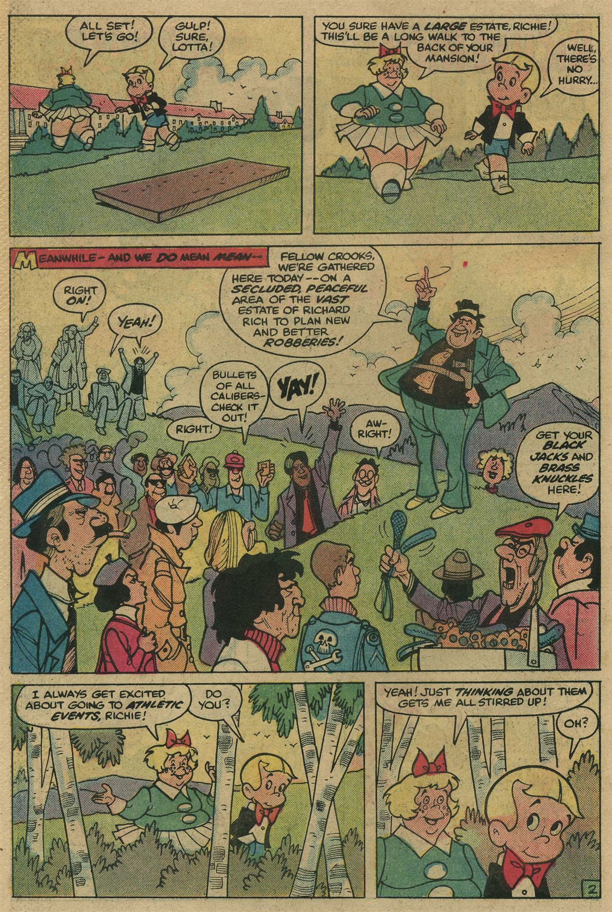 Read online Richie Rich & His Girl Friends comic -  Issue #9 - 22