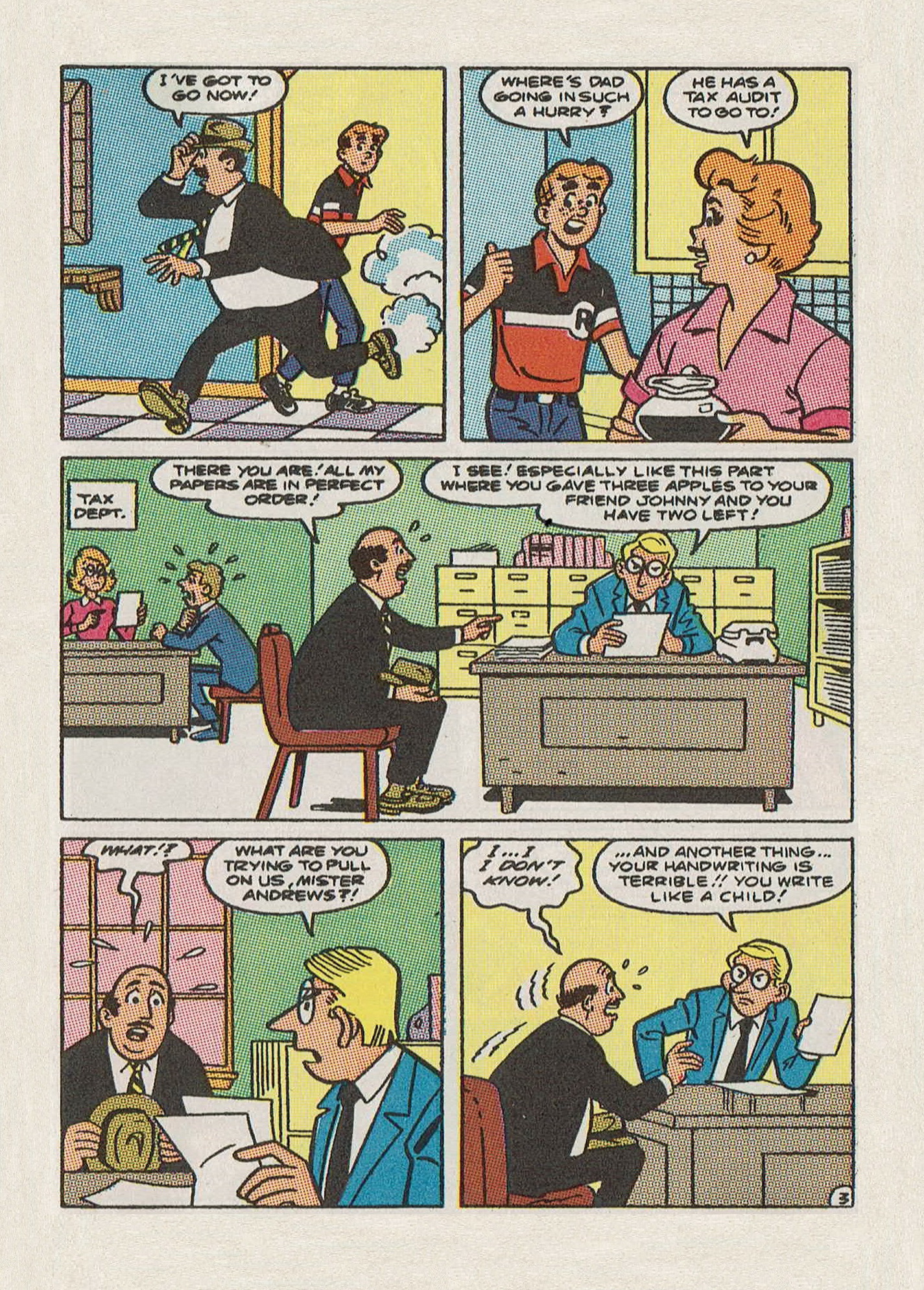 Read online Archie Annual Digest Magazine comic -  Issue #59 - 61