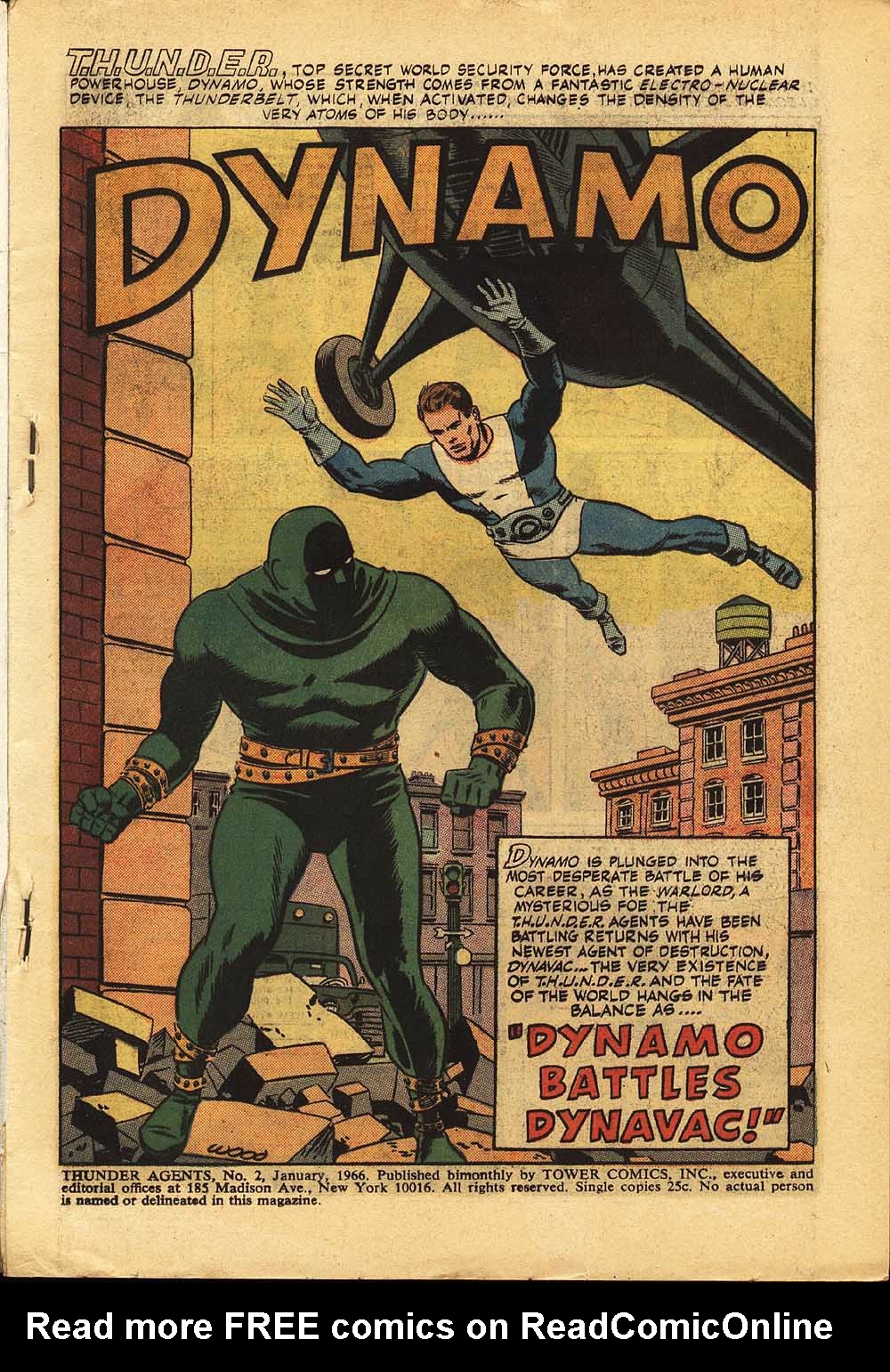 Read online T.H.U.N.D.E.R. Agents (1965) comic -  Issue #2 - 2