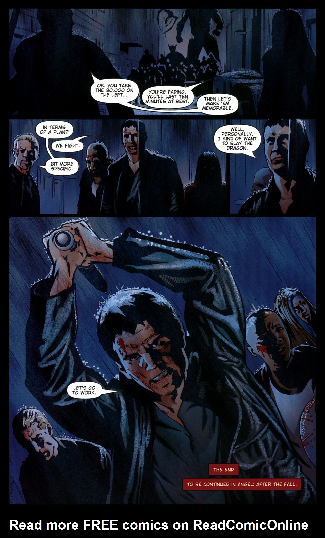 Read online Angel: Not Fade Away comic -  Issue #3 - 24
