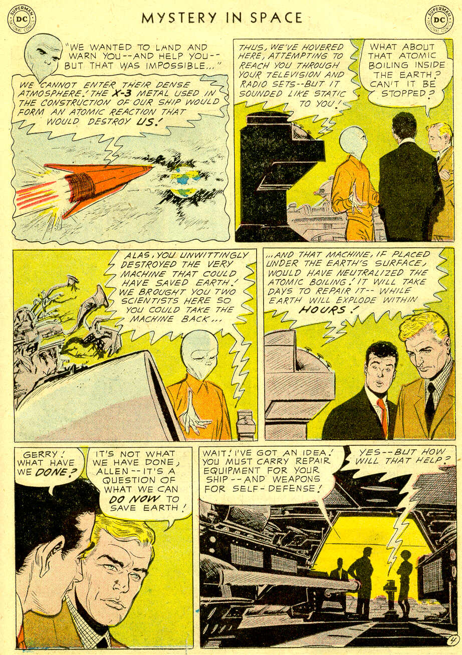 Read online Mystery in Space (1951) comic -  Issue #36 - 23