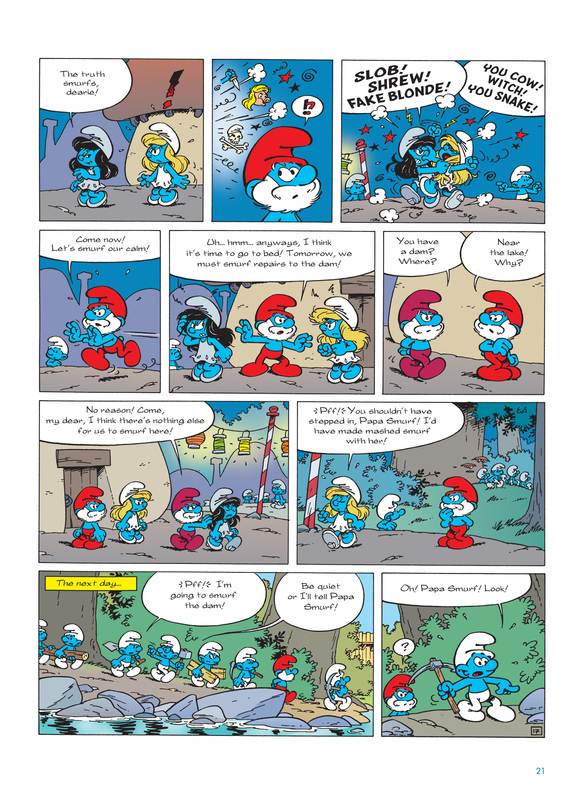 Read online The Smurfs comic -  Issue #22 - 22