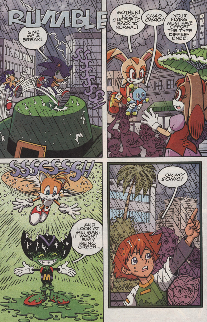 Read online Sonic X comic -  Issue #17 - 24