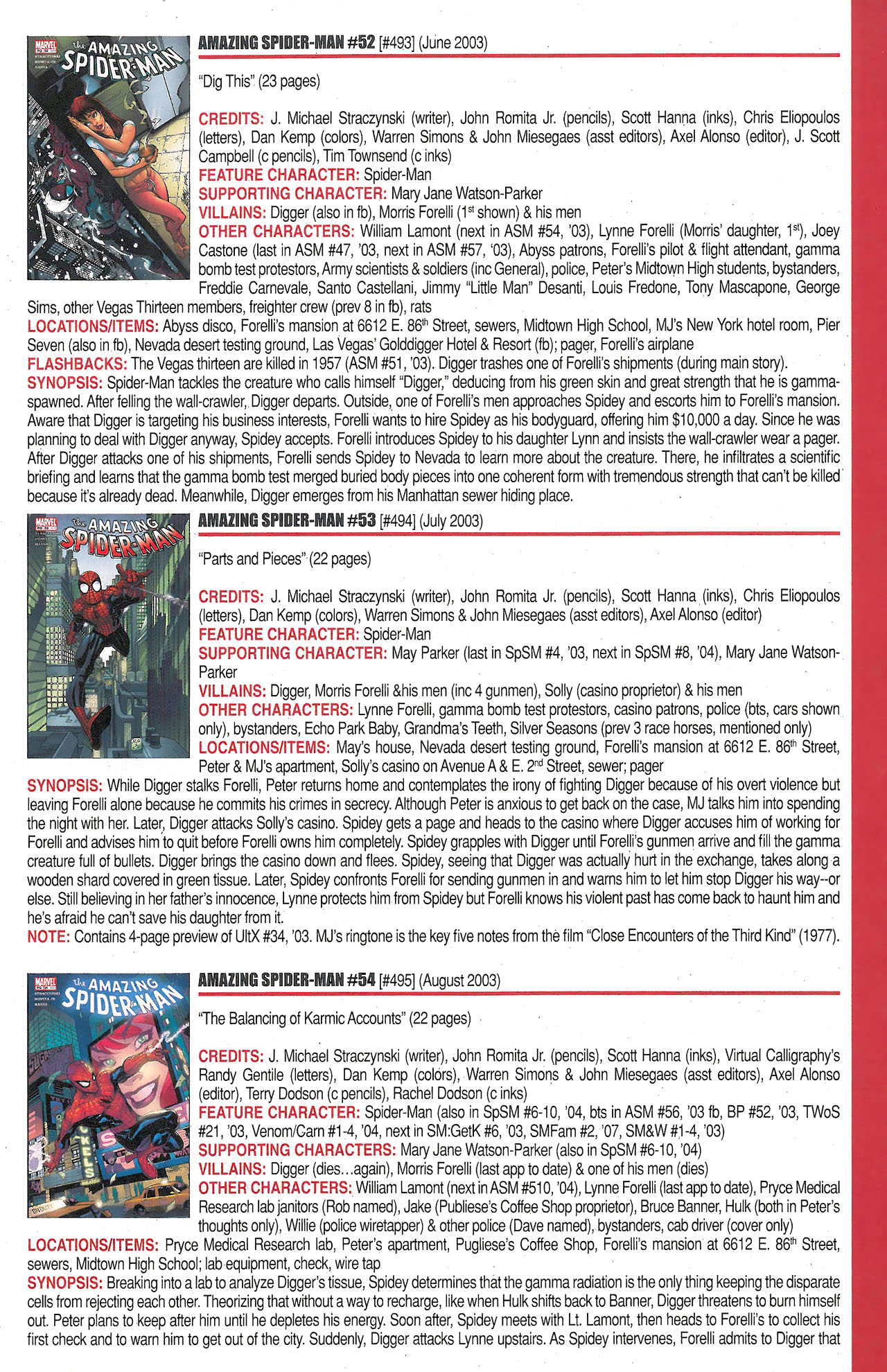 Read online Official Index to the Marvel Universe comic -  Issue #12 - 9