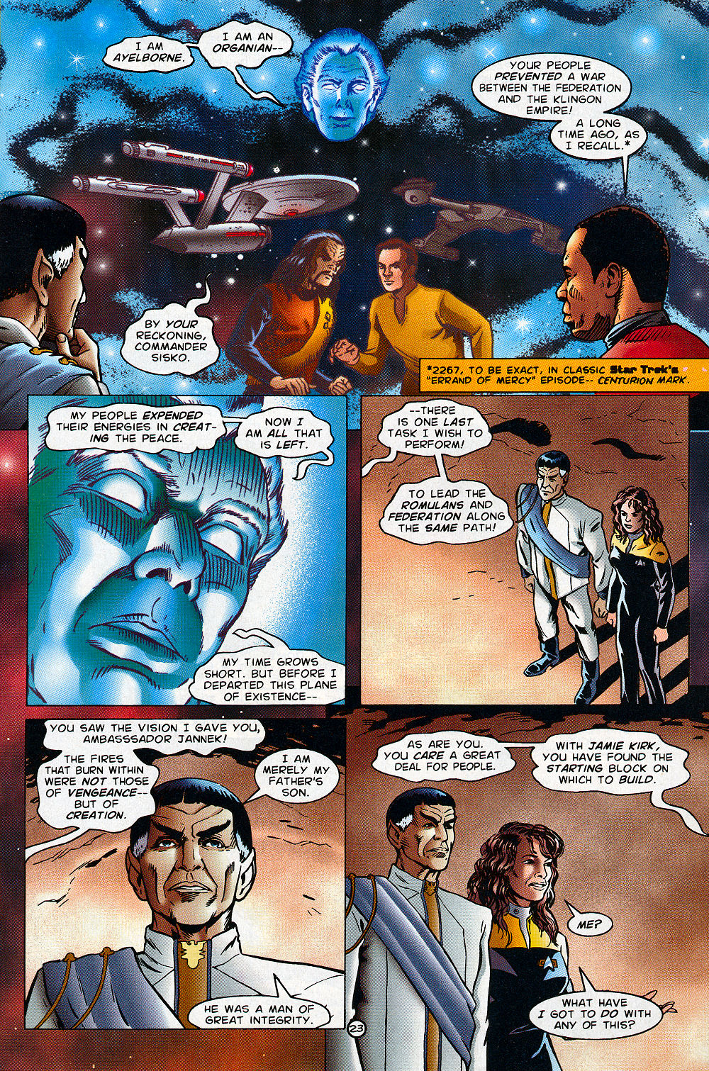 Read online Star Trek: Deep Space Nine: Celebrity Series comic -  Issue #1 - 27