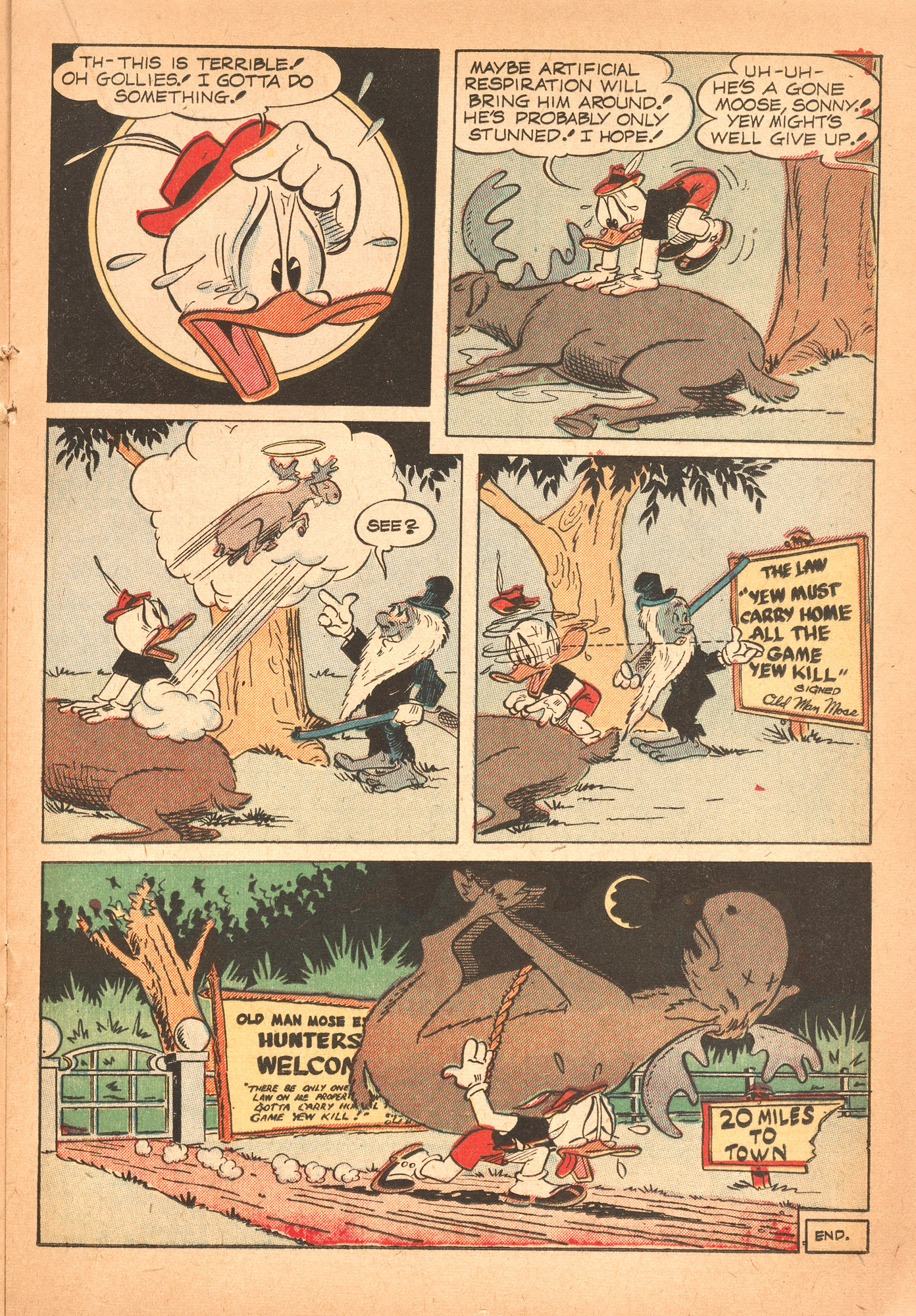 Read online Super Duck Comics comic -  Issue #37 - 25
