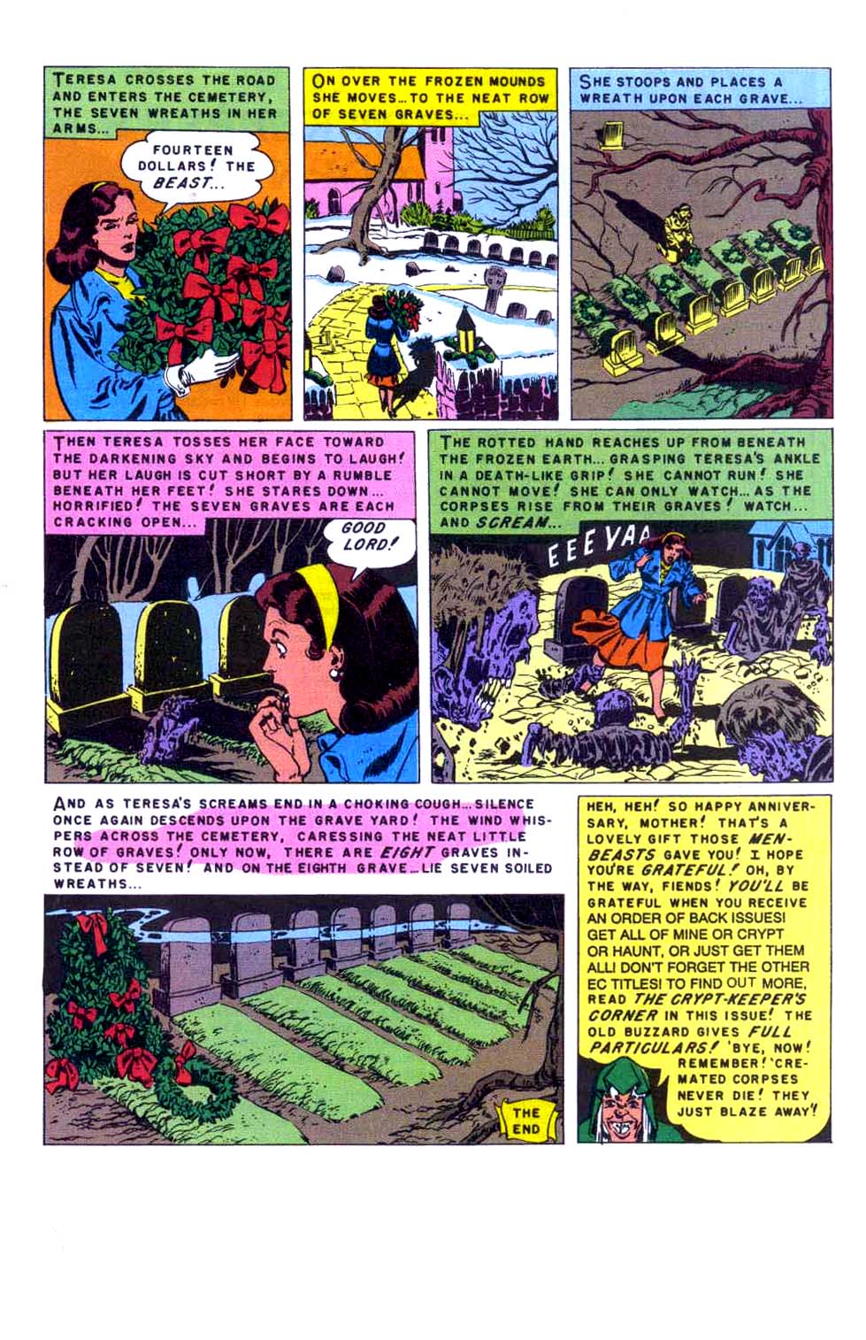 Read online Tales From The Crypt (1950) comic -  Issue #27 - 17