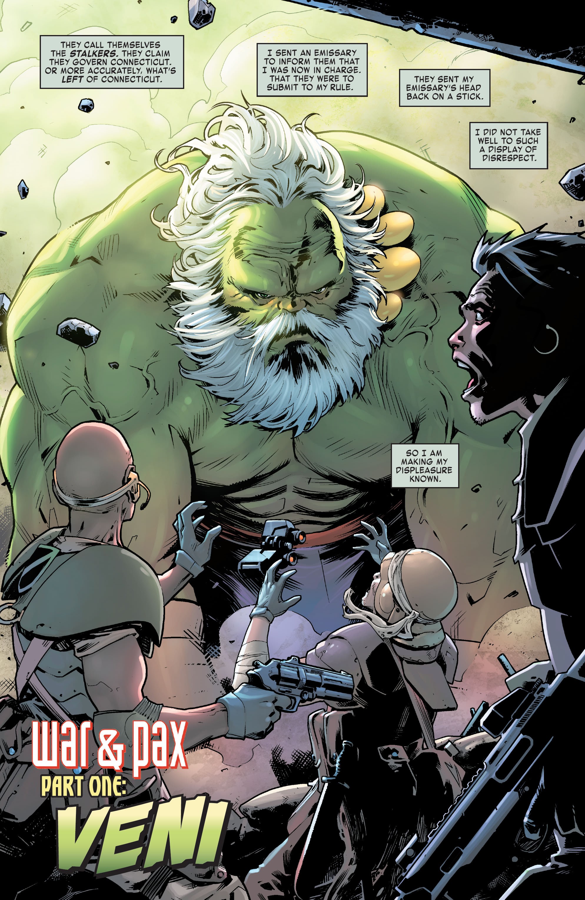 Read online Maestro: War And Pax comic -  Issue #1 - 6