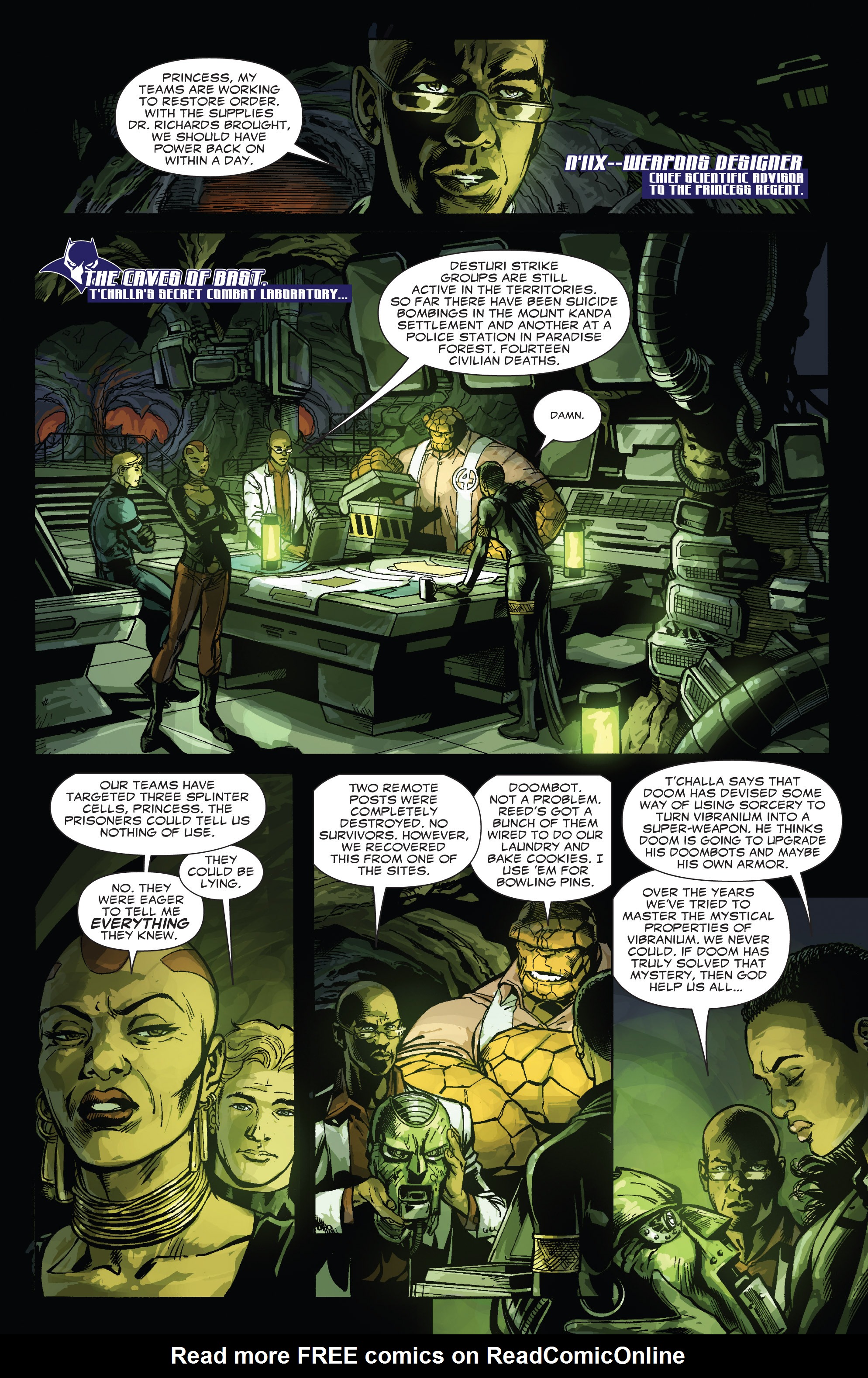 Read online Doomwar comic -  Issue #3 - 9